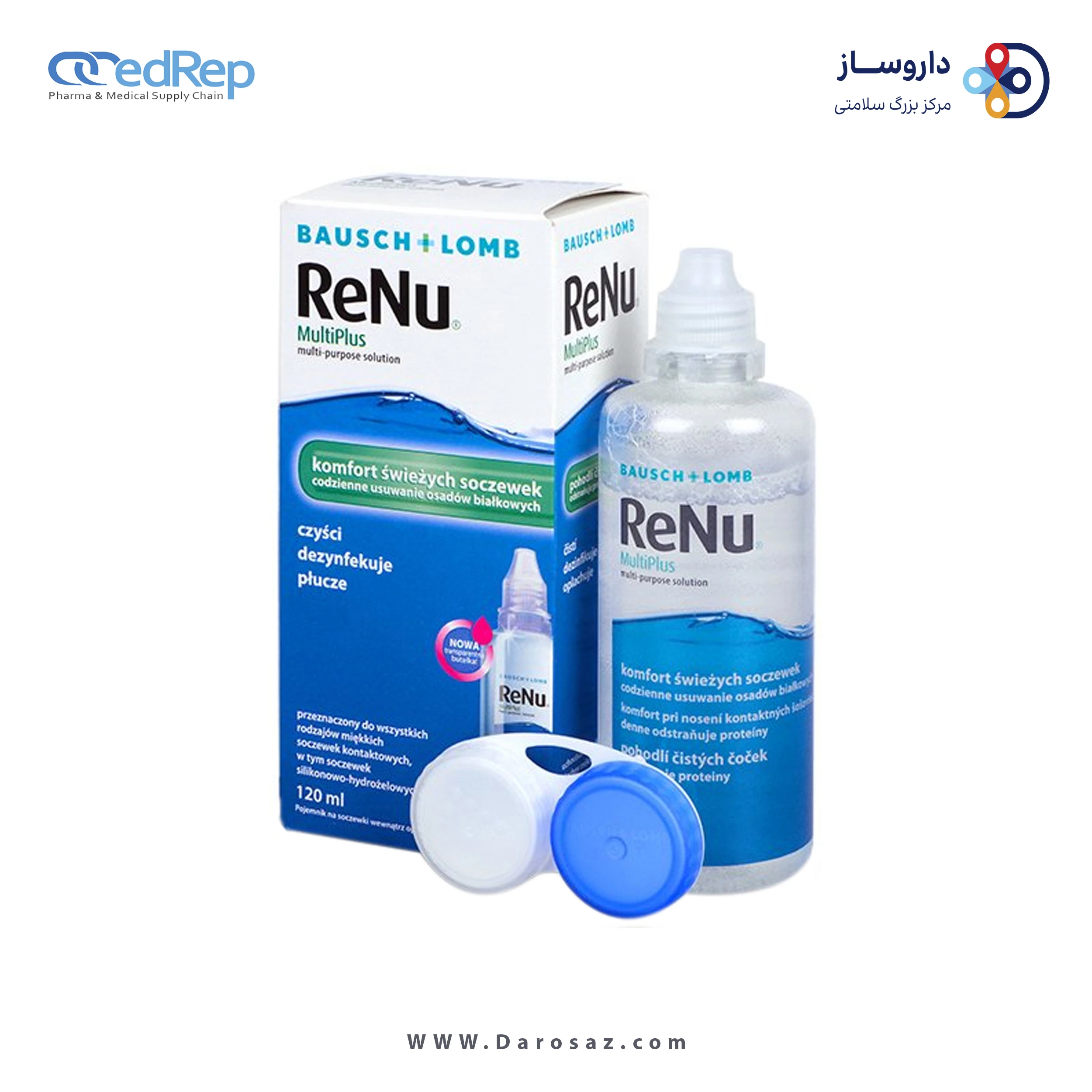 محلول شستشوی لنز 120mL