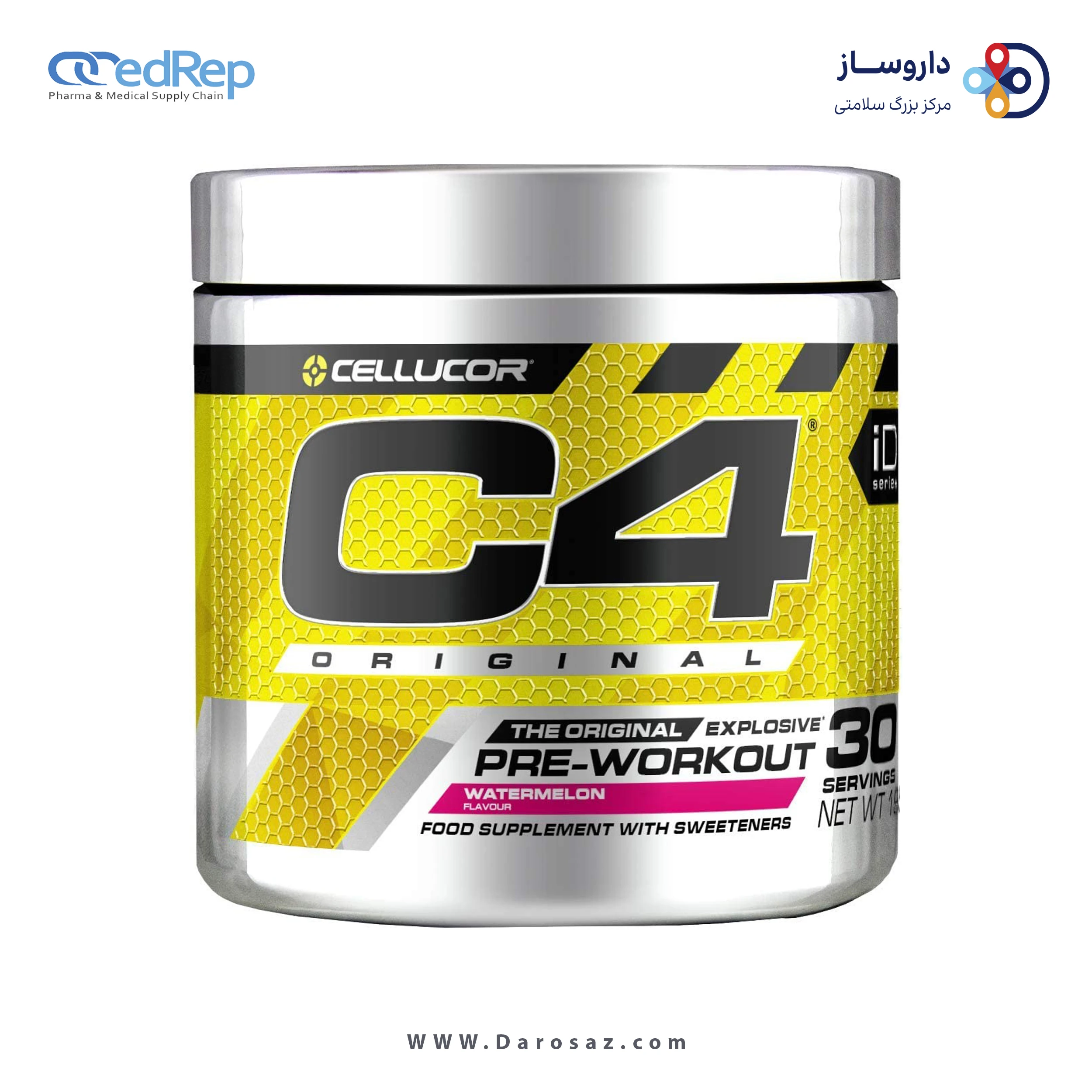 سی فور  195 گرم طعم هندوانه پودر