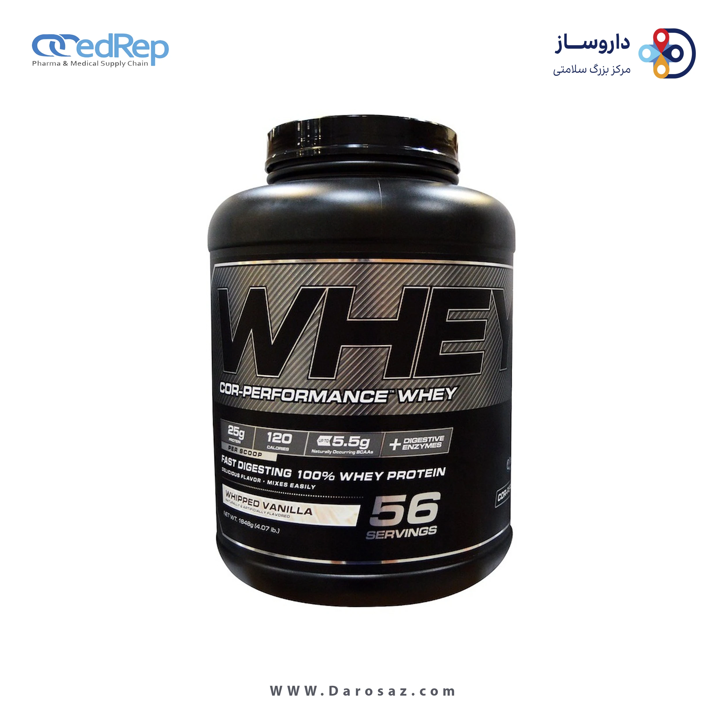 وی کور پرفورمنس 1.8 کیلوگرم طعم وانیلی پودر