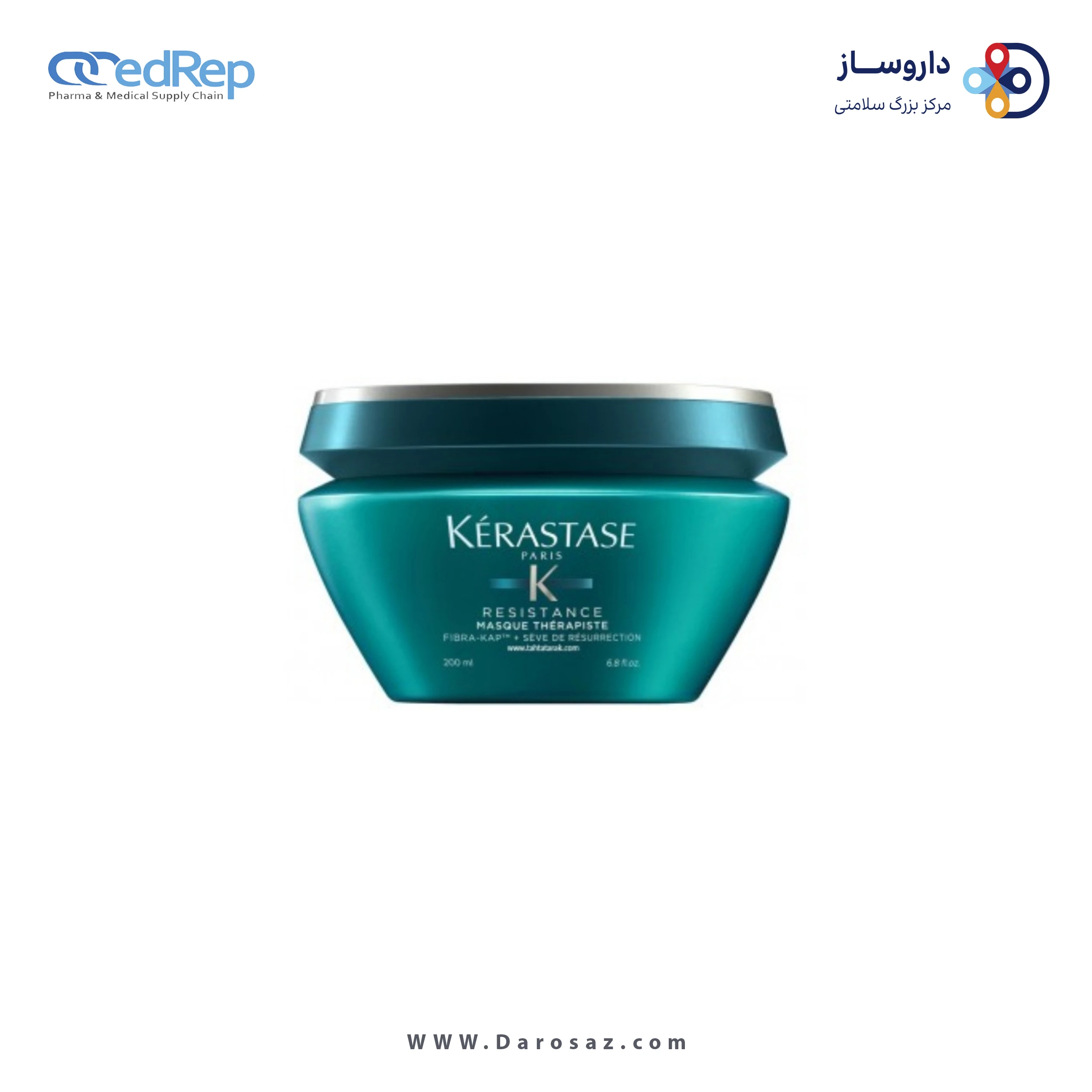 ماسک بازسازی کننده فیبر مو مناسب موهای ضخیم و آسیب دیده 200ml