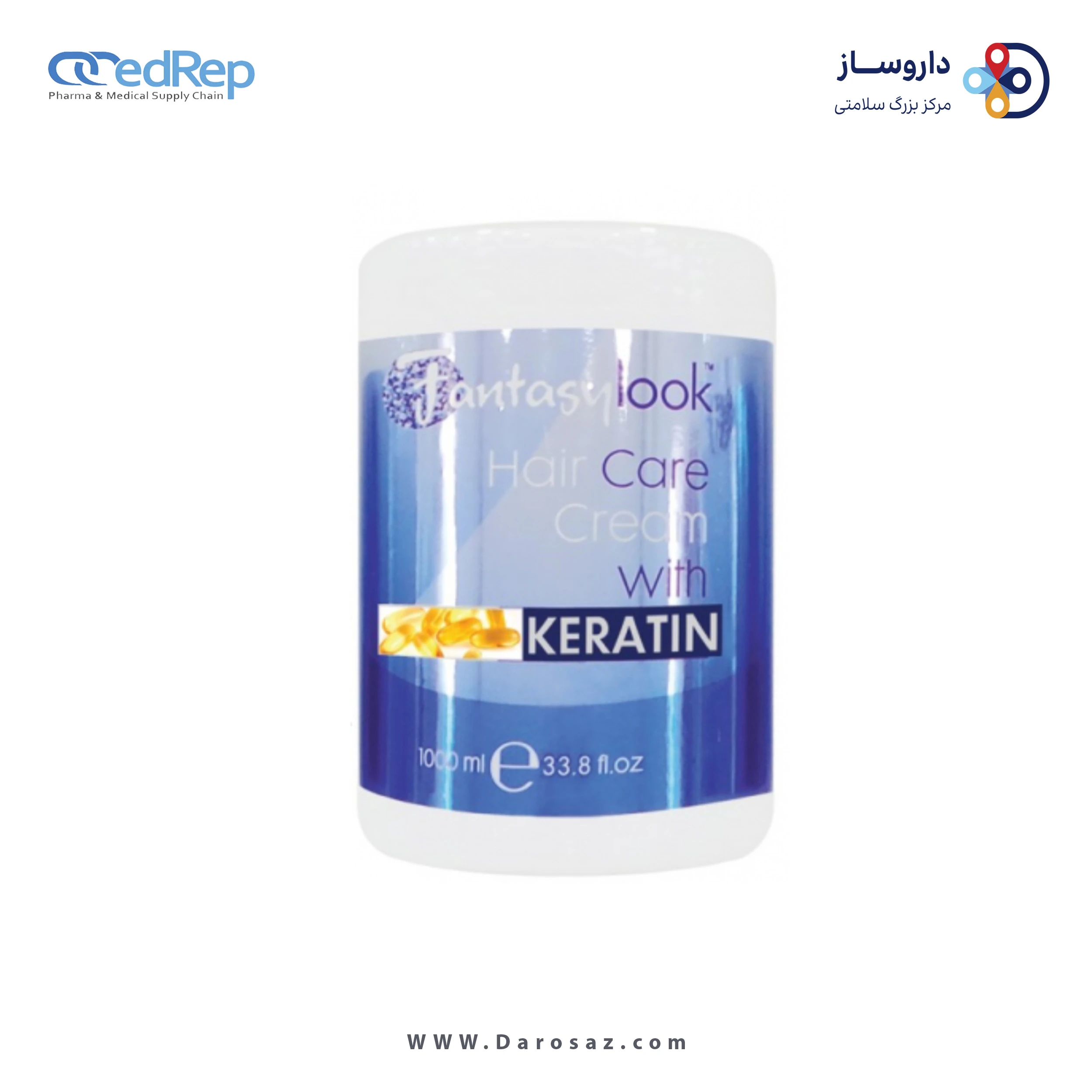 کرم مراقبت مو حاوی عصاره کلاژن با منشآ گیاهی