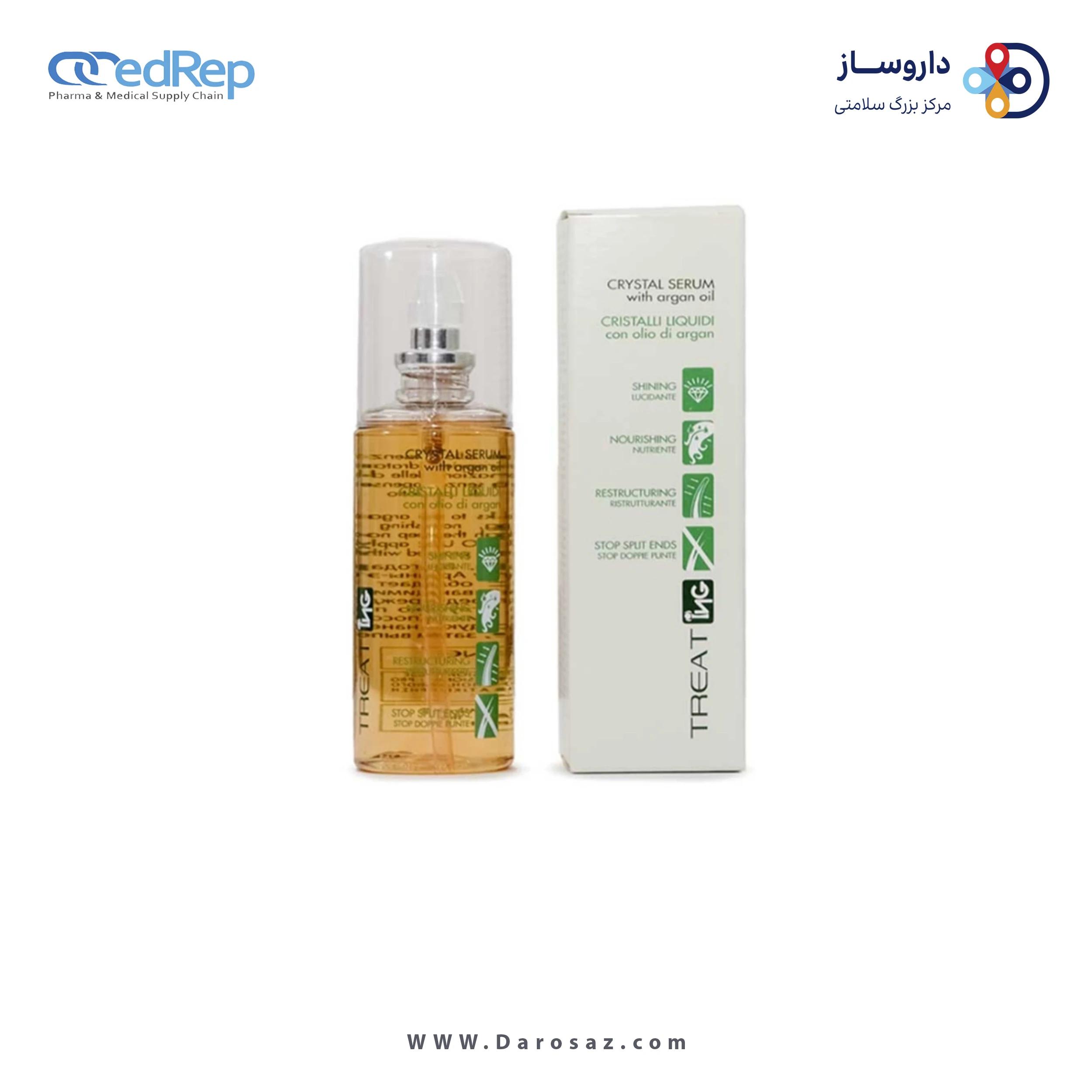 سرم مو(حاوی روغن ارگان) 120ml