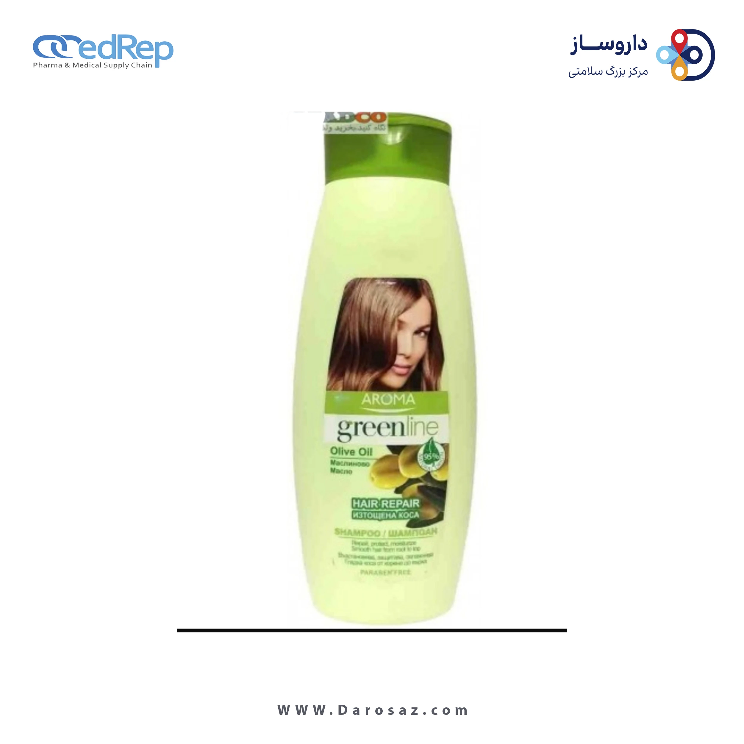 نرم کننده مو حاوی روغن زیتون 400ml