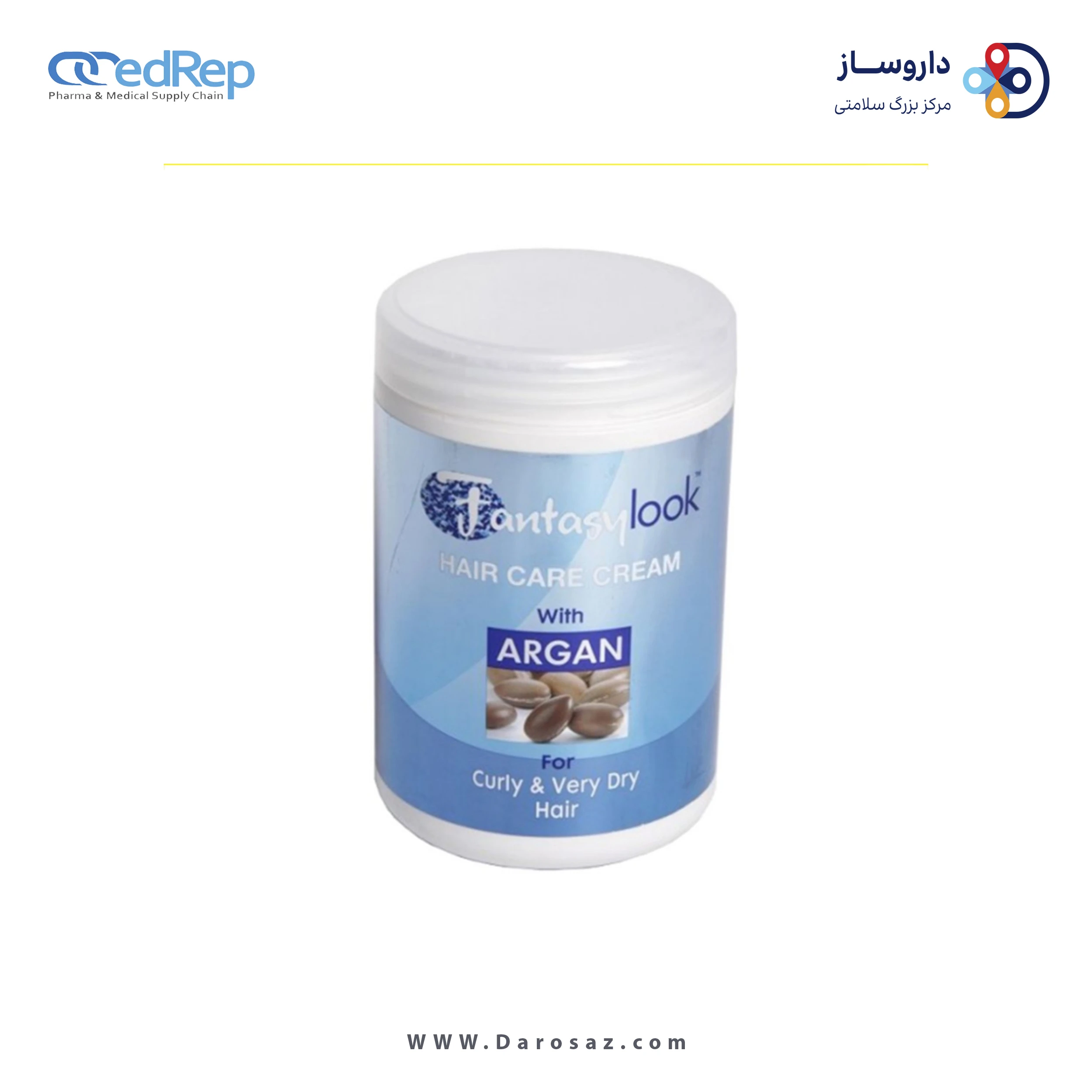 کرم مراقبت مو حاوی روغن آرگان