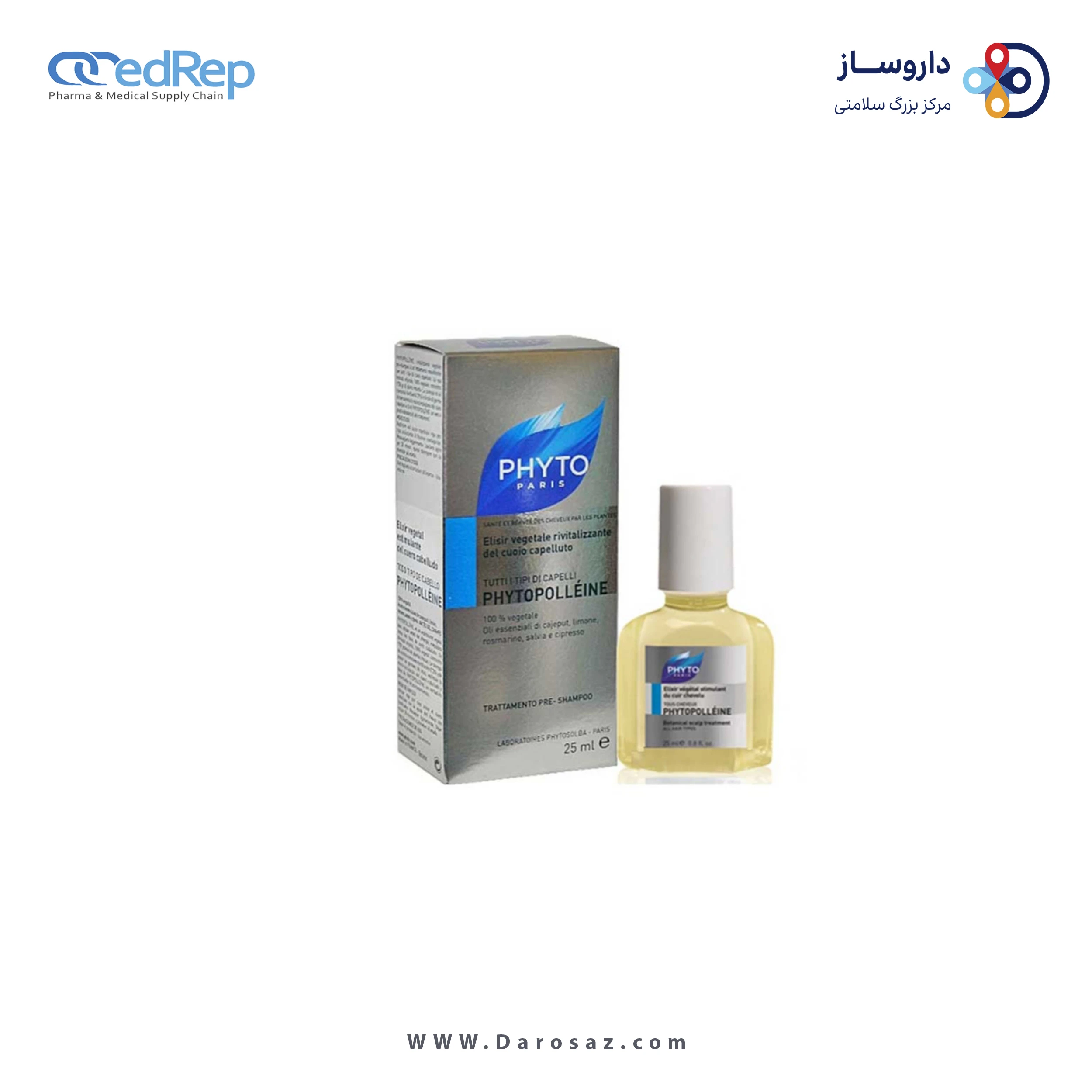 محلول آماده سازی جهت استفاده از محصولات تقویت کننده مو ۲۵ ml
