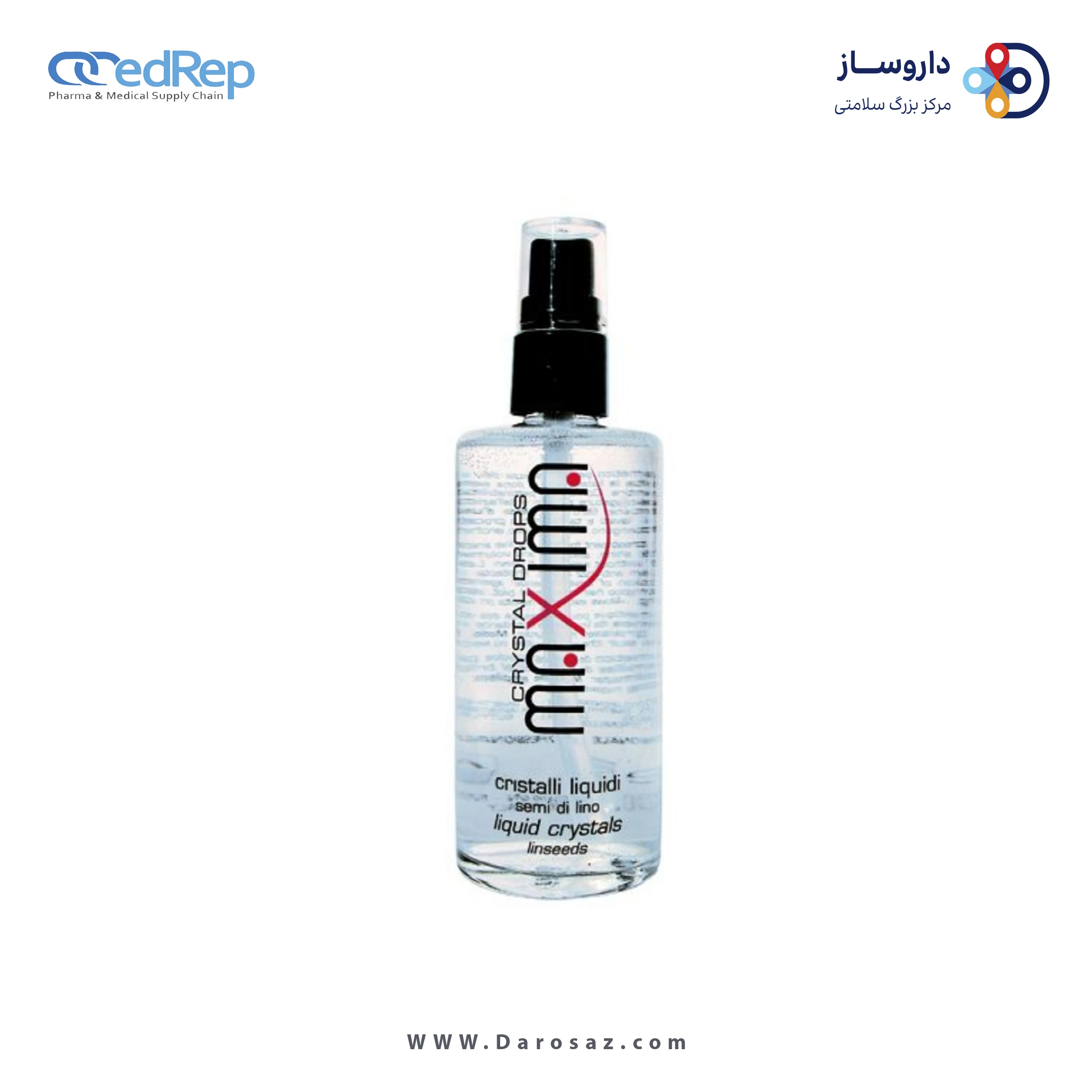 محلول کریستال مو 100ml