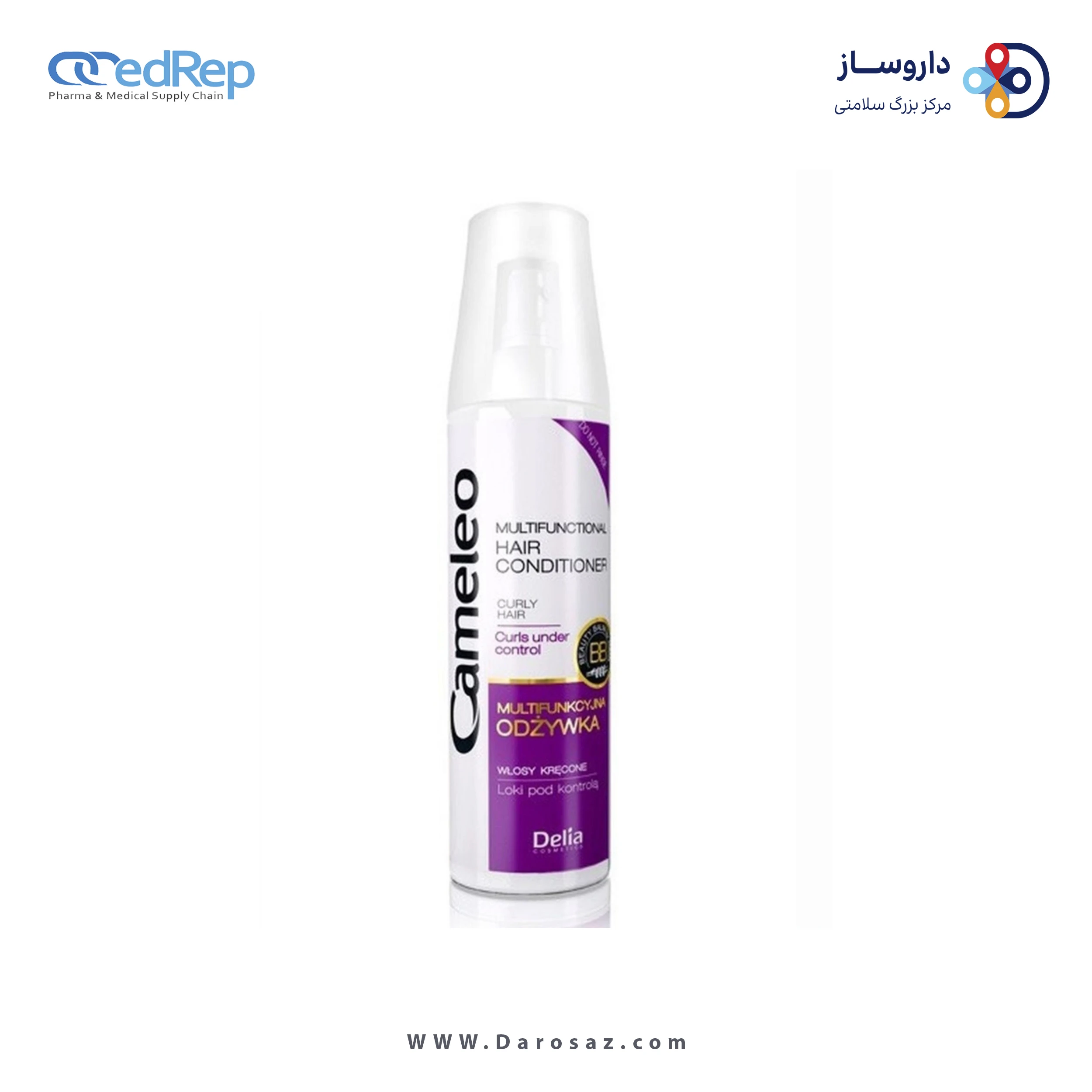 محلول ترمیم کننده مو به شکل اسپری حاوی کراتین برای بازسازی موهای فر شده 150ml