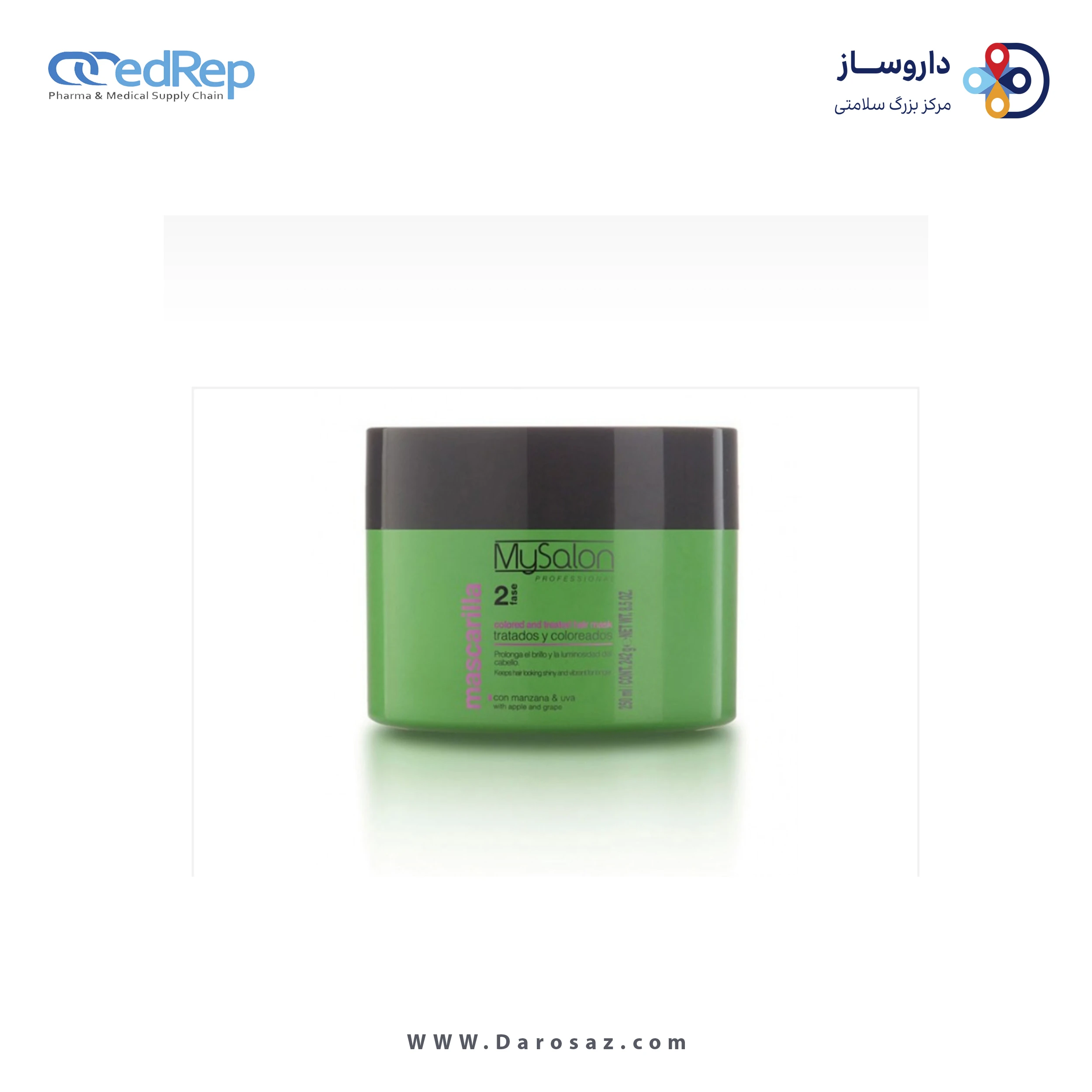 ماسک مناسب موهای رنگ شده