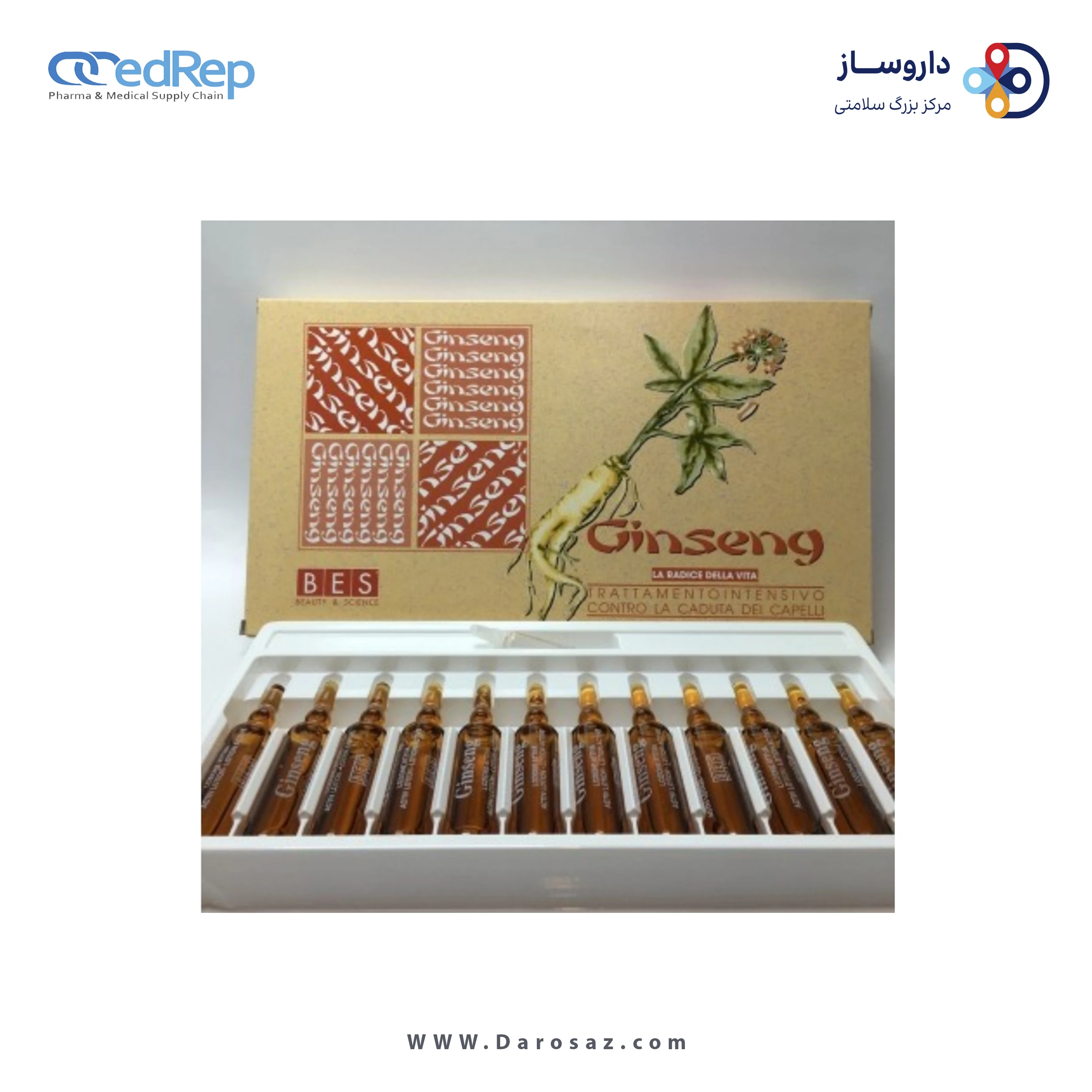لوسیون مو حاوی جینسینگ