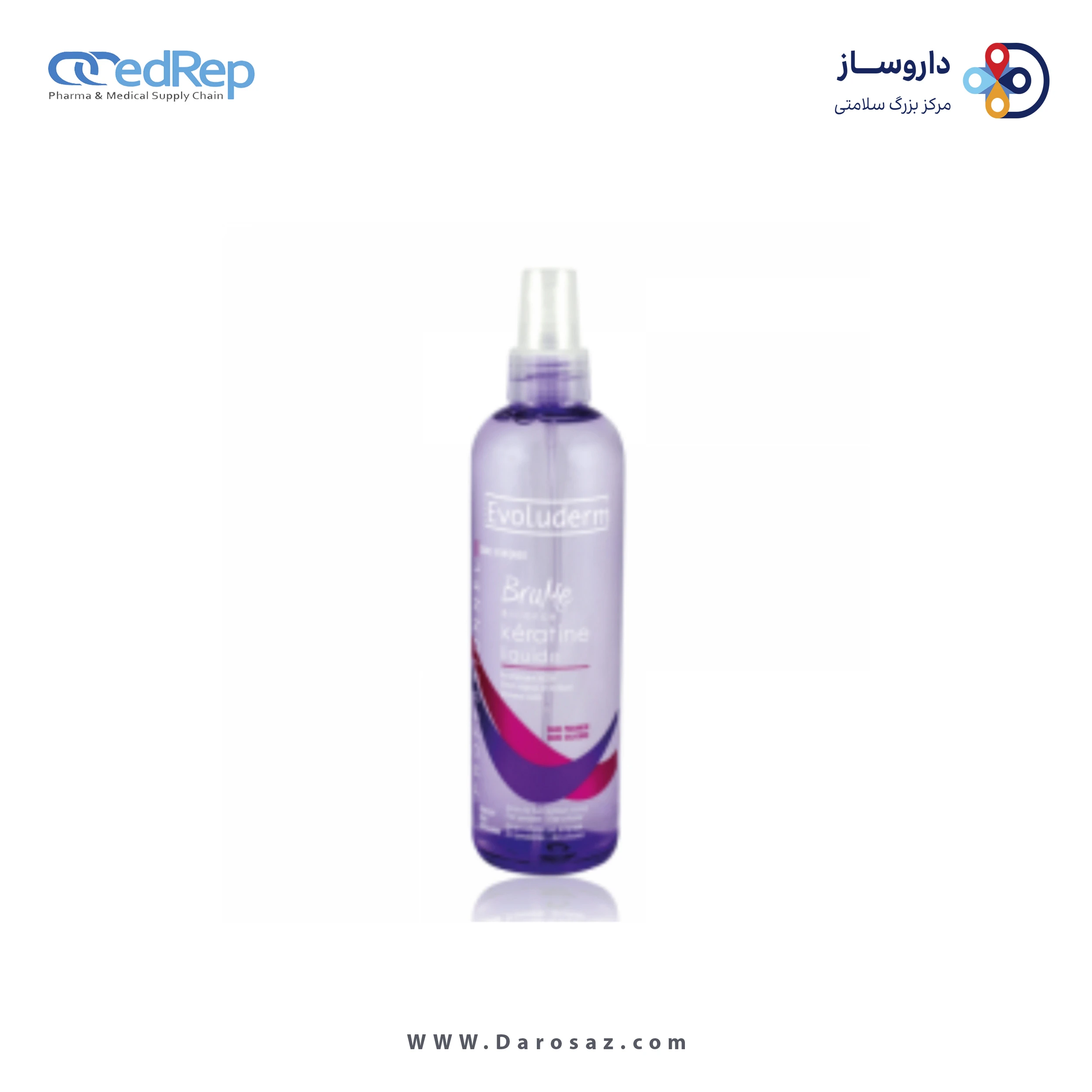اسپری حاوی کراتین مناسب موهای خشک