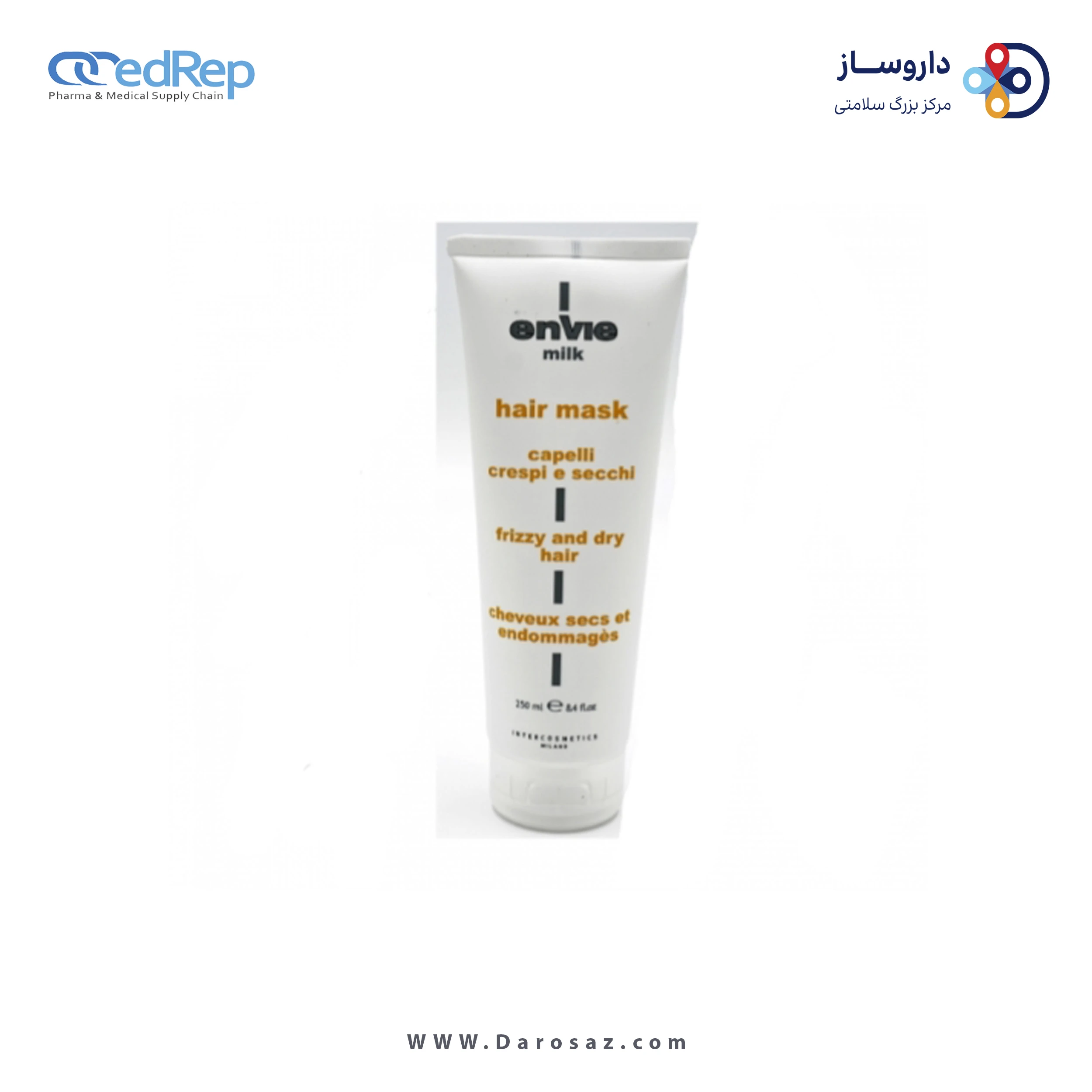 ماسک مغذی حاوی عصاره پروتئین شیر 250 ml