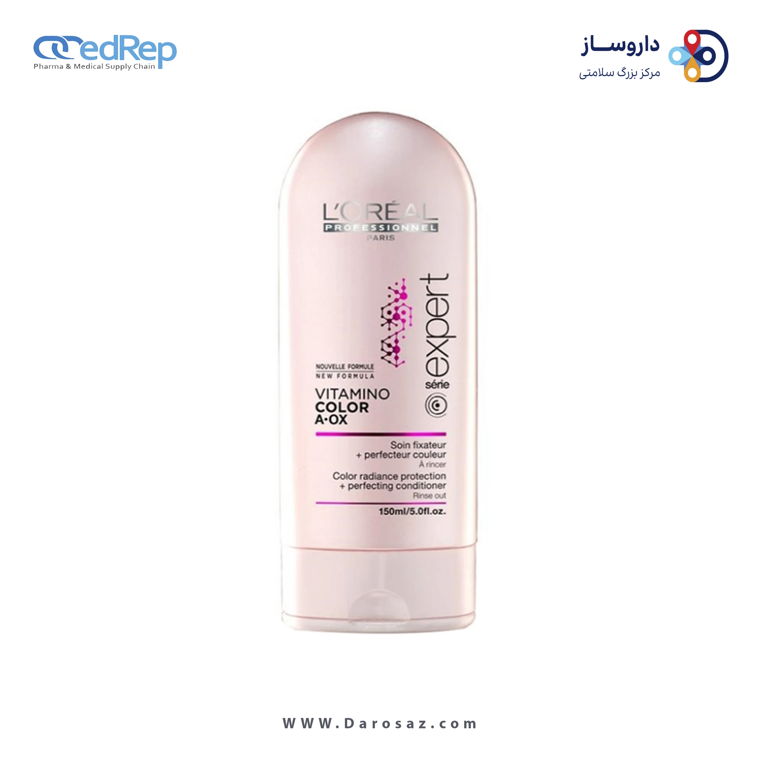 نرم کننده حاوی ویتامین مناسب موهای رنگ شده 150ML