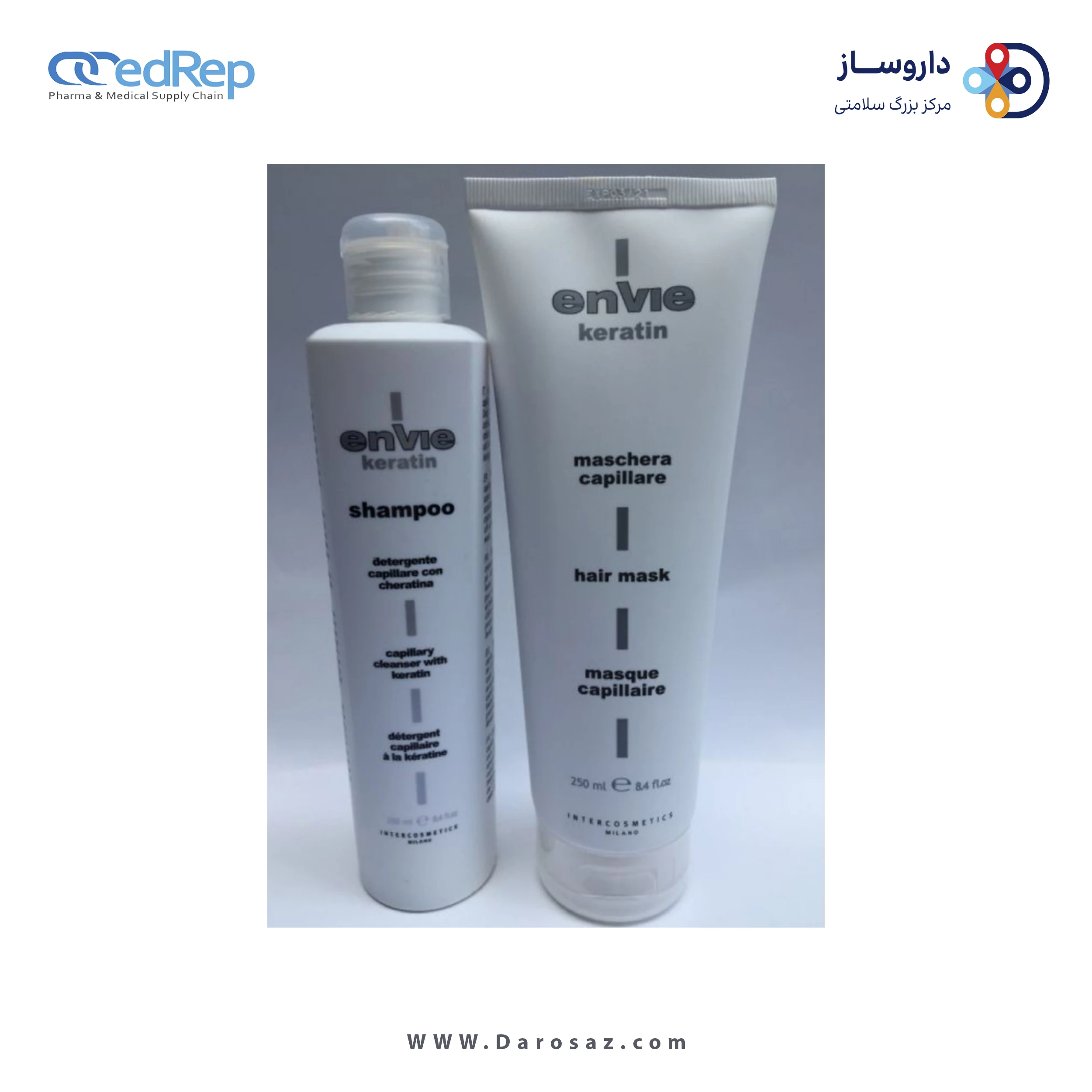 ماسک کراتینه و شامپو کراتینه 250 ml