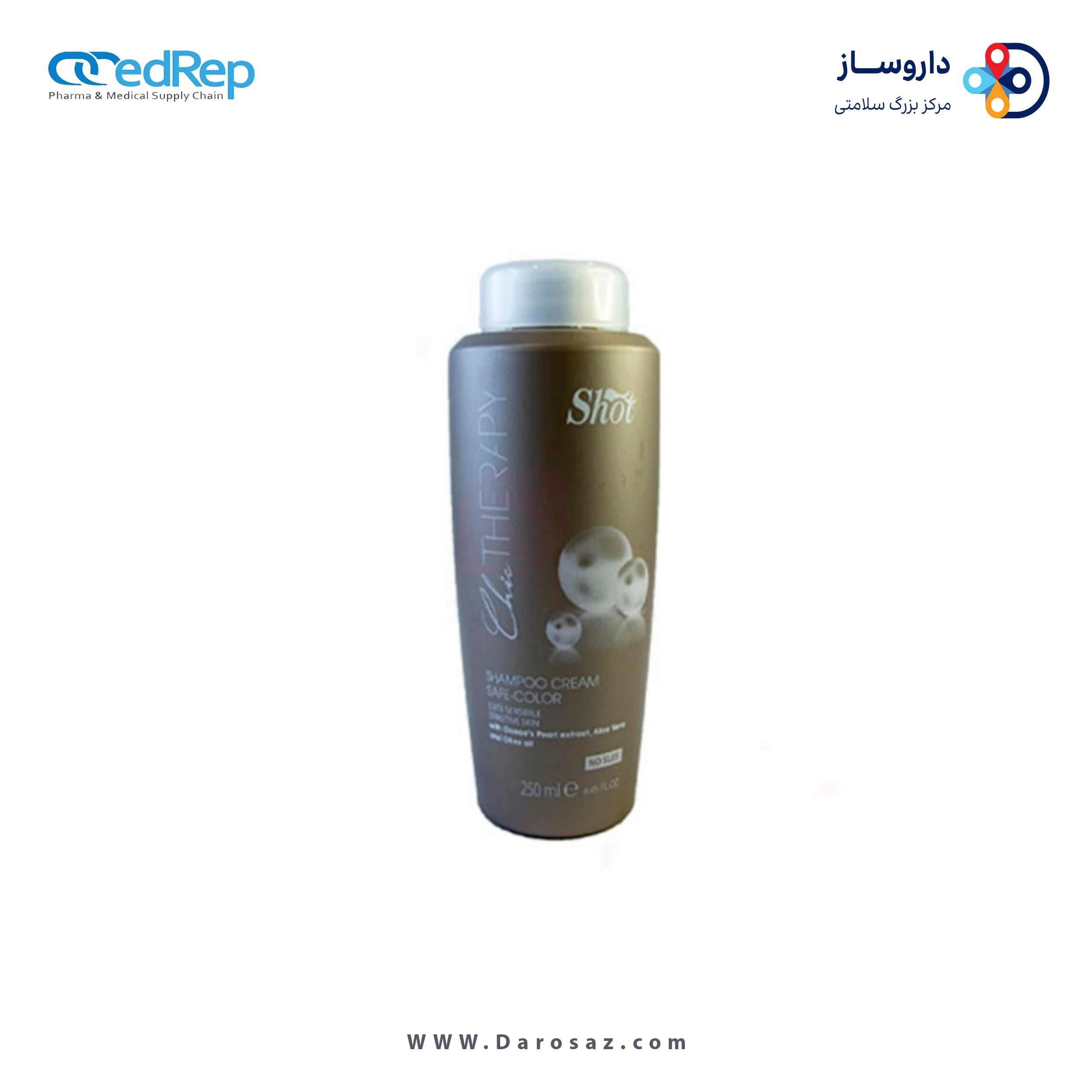 ماسک احیاء کننده و آبرسان مناسب موهای حساس و رنگ شده حاوی عصاره مروارید و روغن زیتون و آلوئورا ۲۵۰میلی