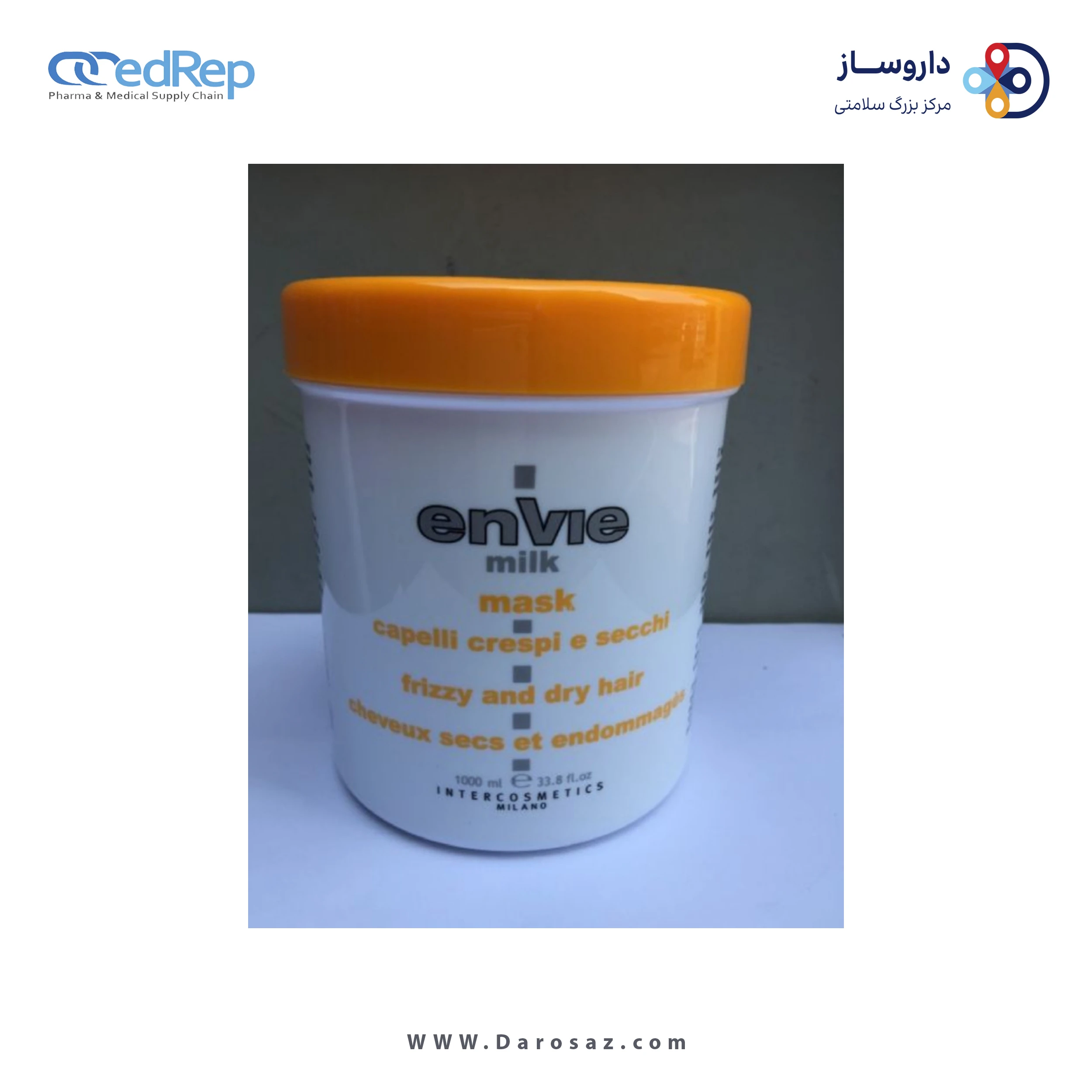 ماسک مغذی حاوی عصاره پروتئین شیر 1000 ml