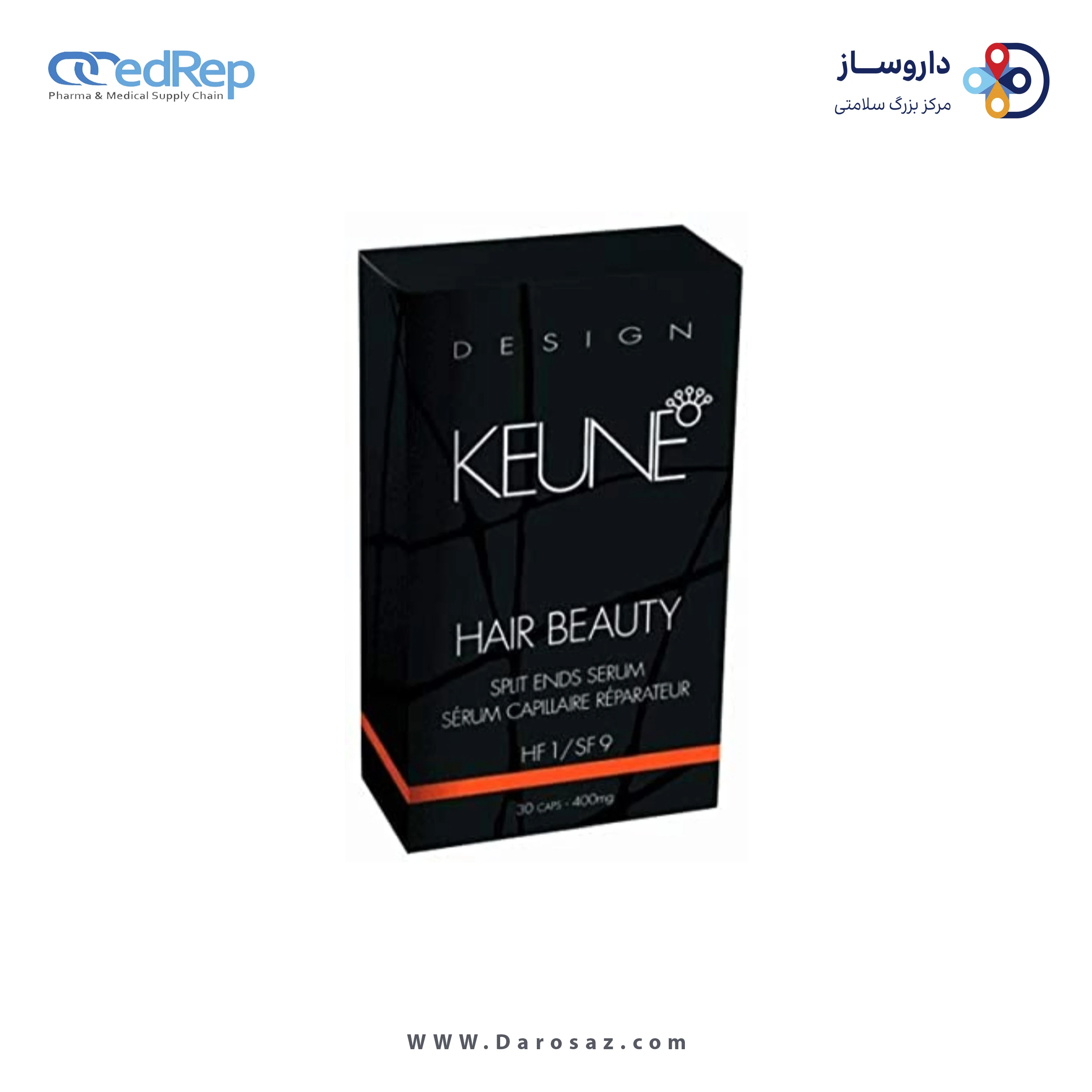 مایع تقویت کننده مو (به فرم کپسول غیر خوراکی)