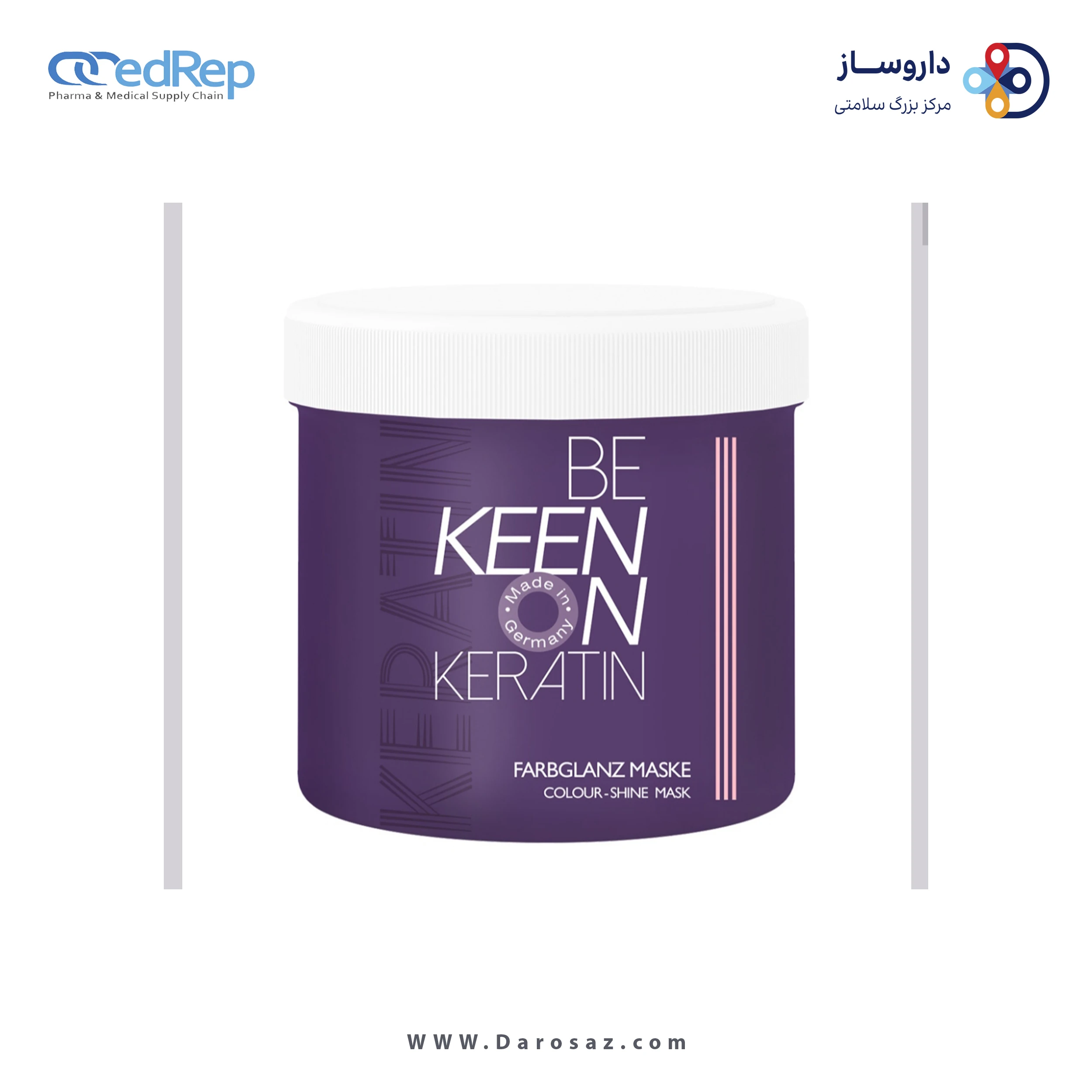 ماسک حاوی کراتین مخصوص موی رنگ شده