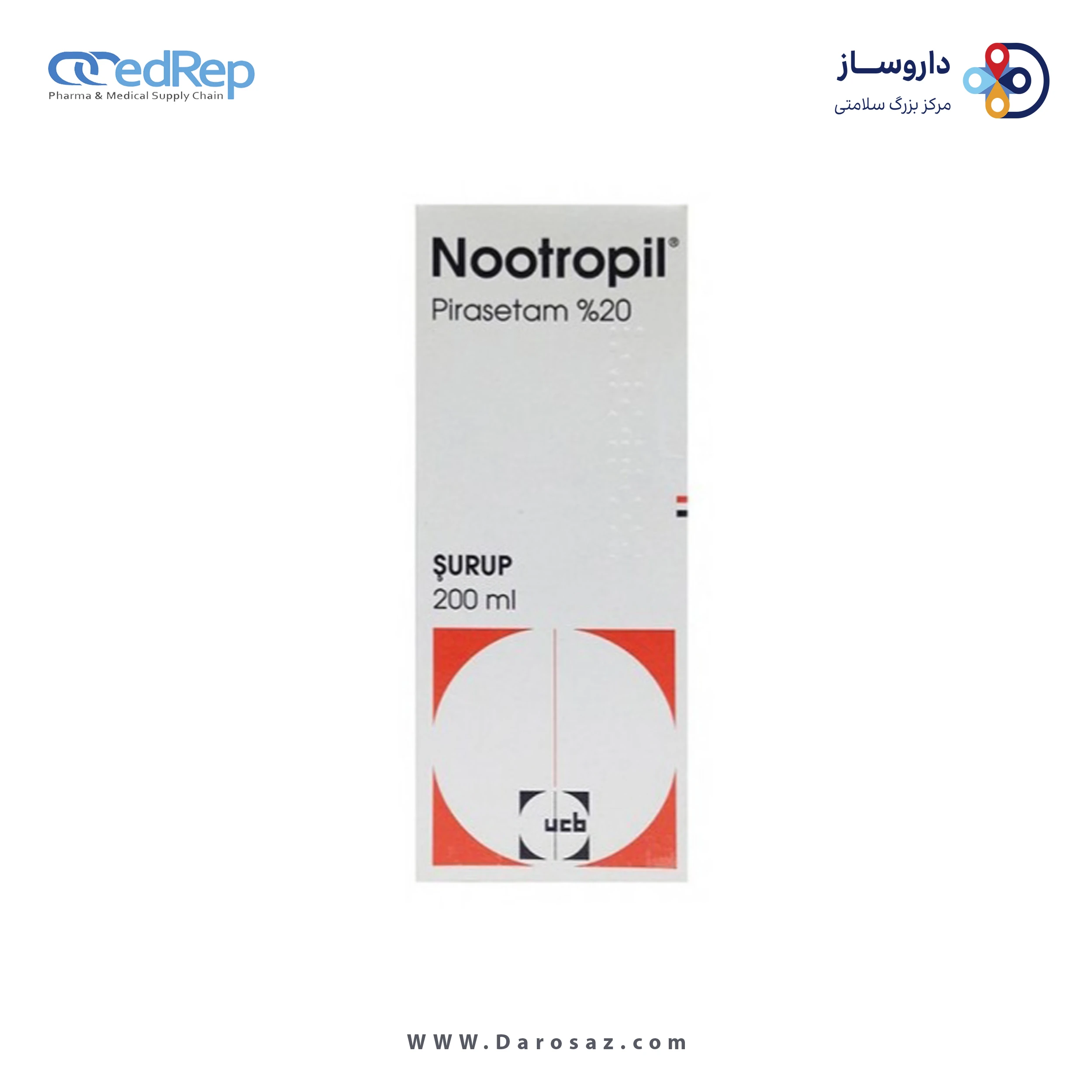 پیراستام  20% محلول خوراکی