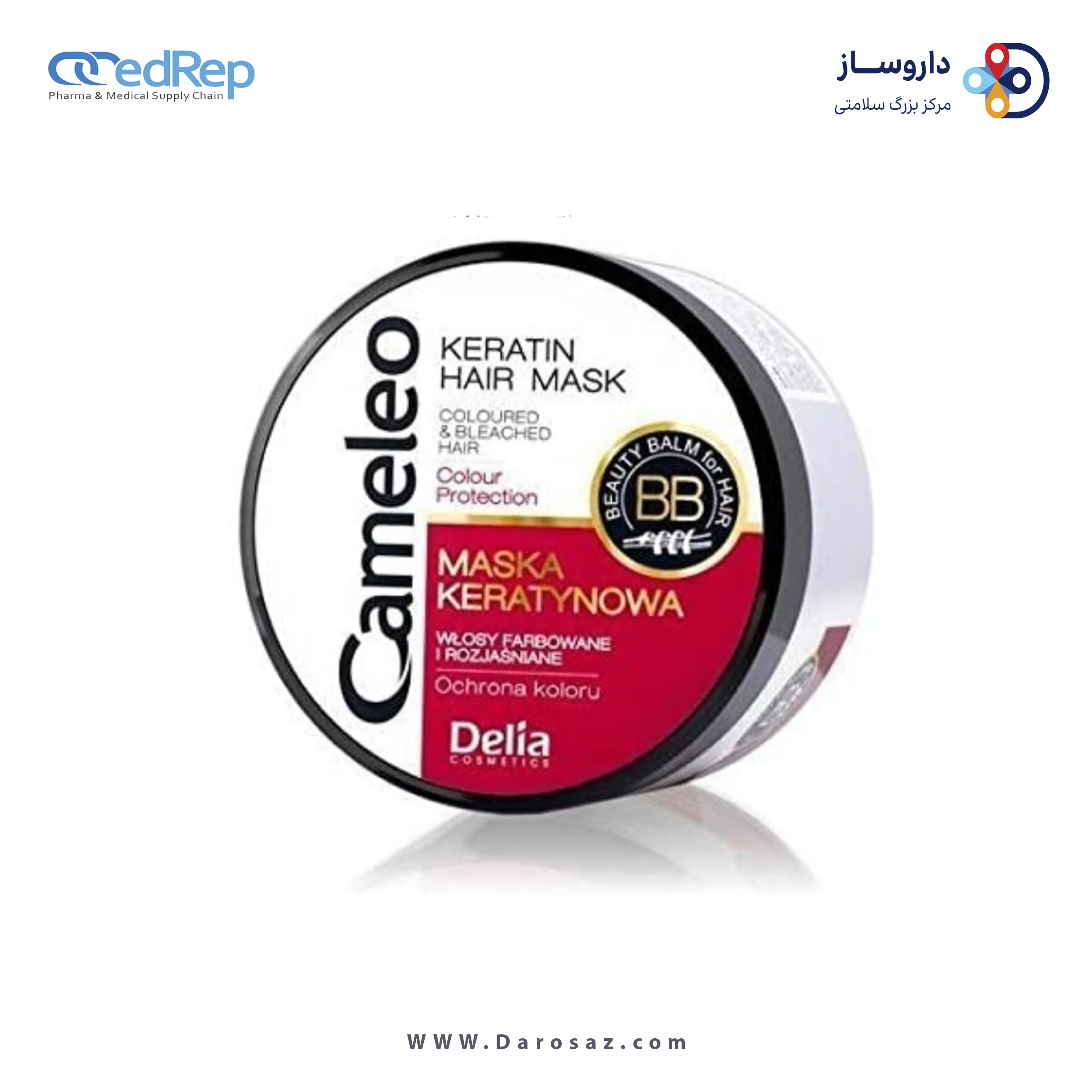 ماسک کراتین – برای موهای رنگ شده 200ML