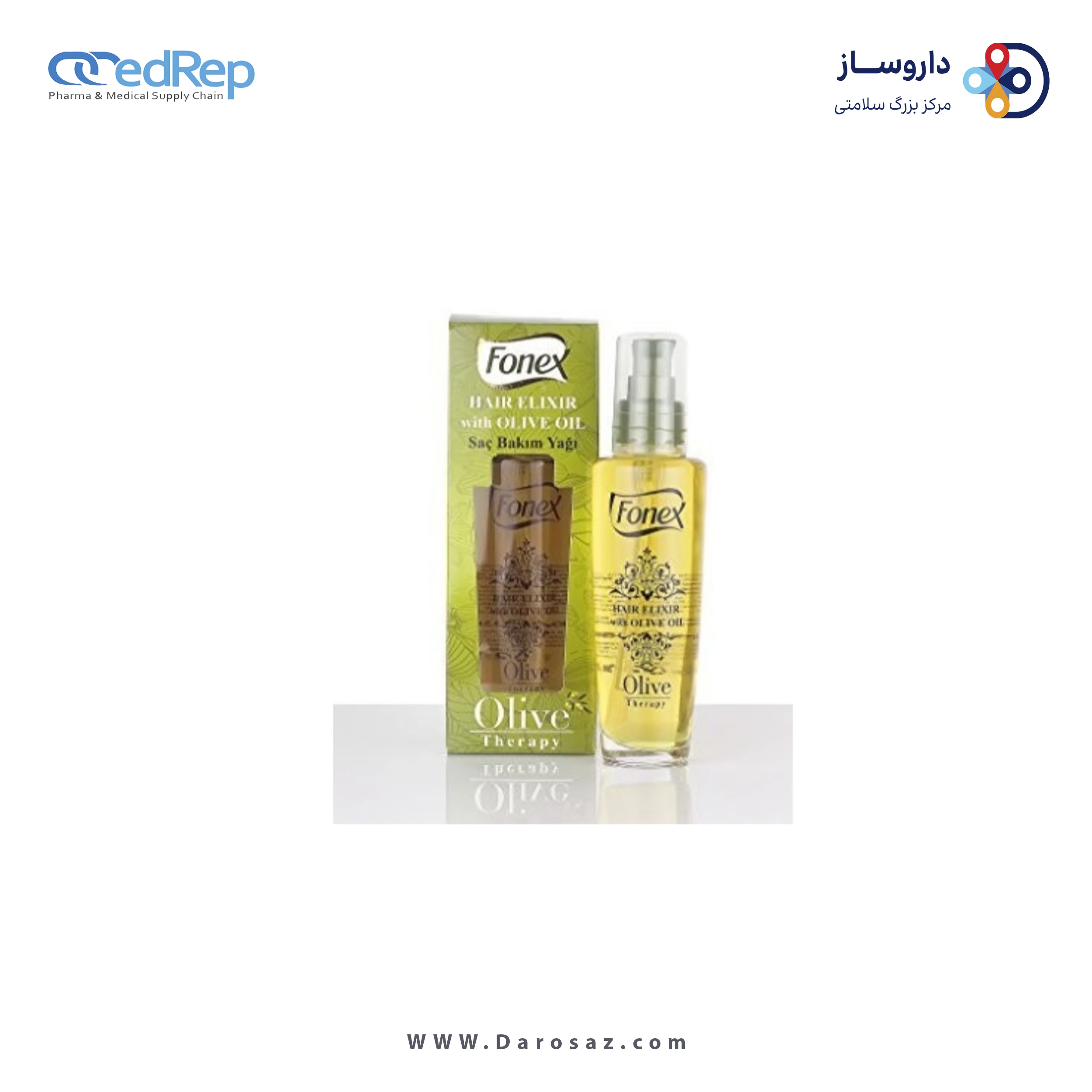 روغن مغذی مو حاوی روغن زیتون