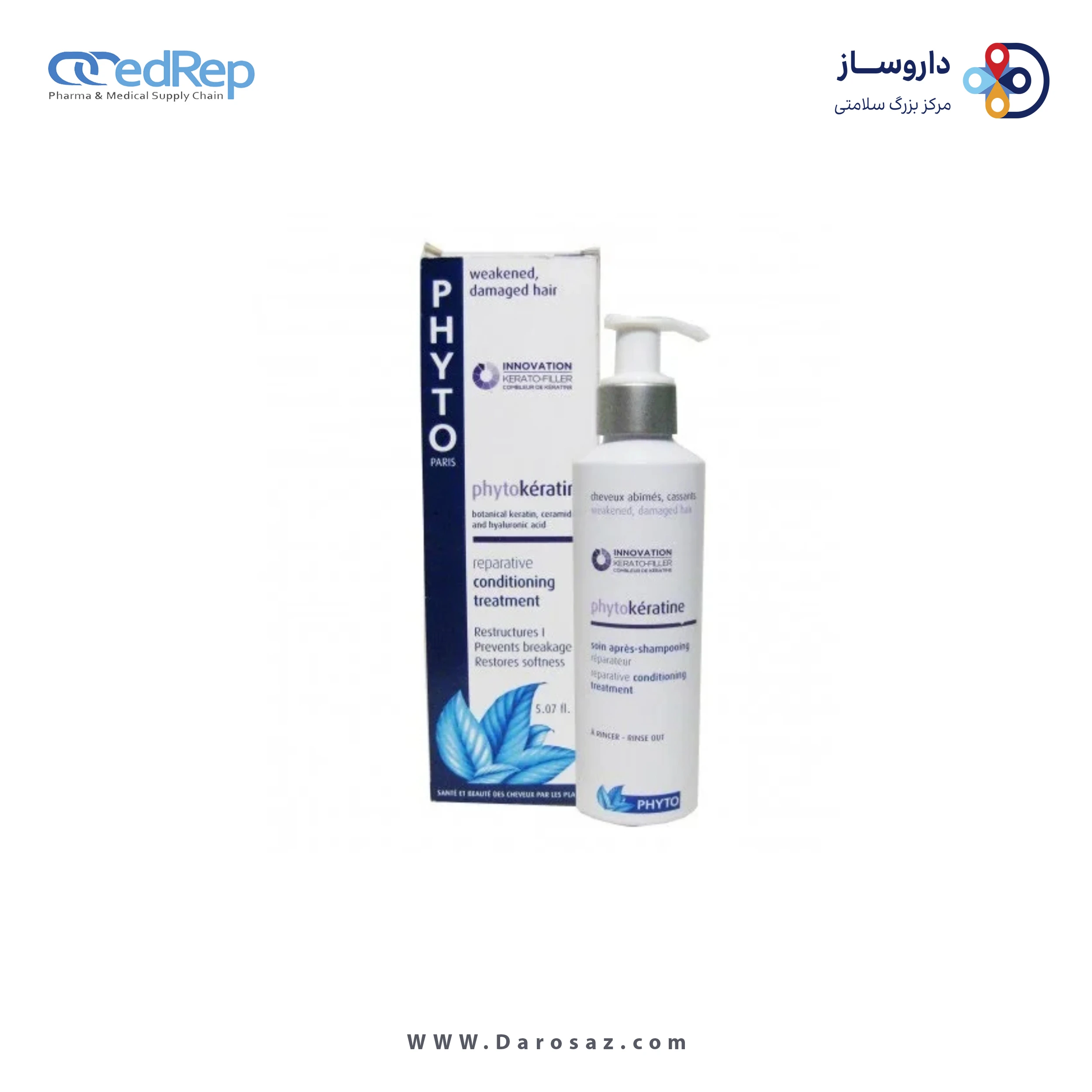 لوسیون ترمیم کننده و حالت دهنده مو فیتوکراتین