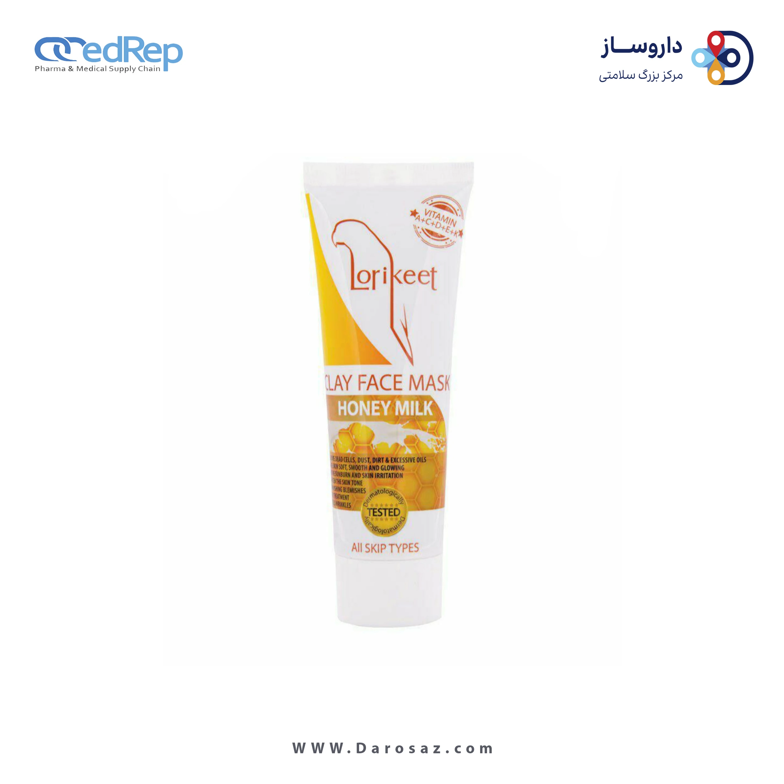 ماسک مو حاوی عصاره شیر وعسل