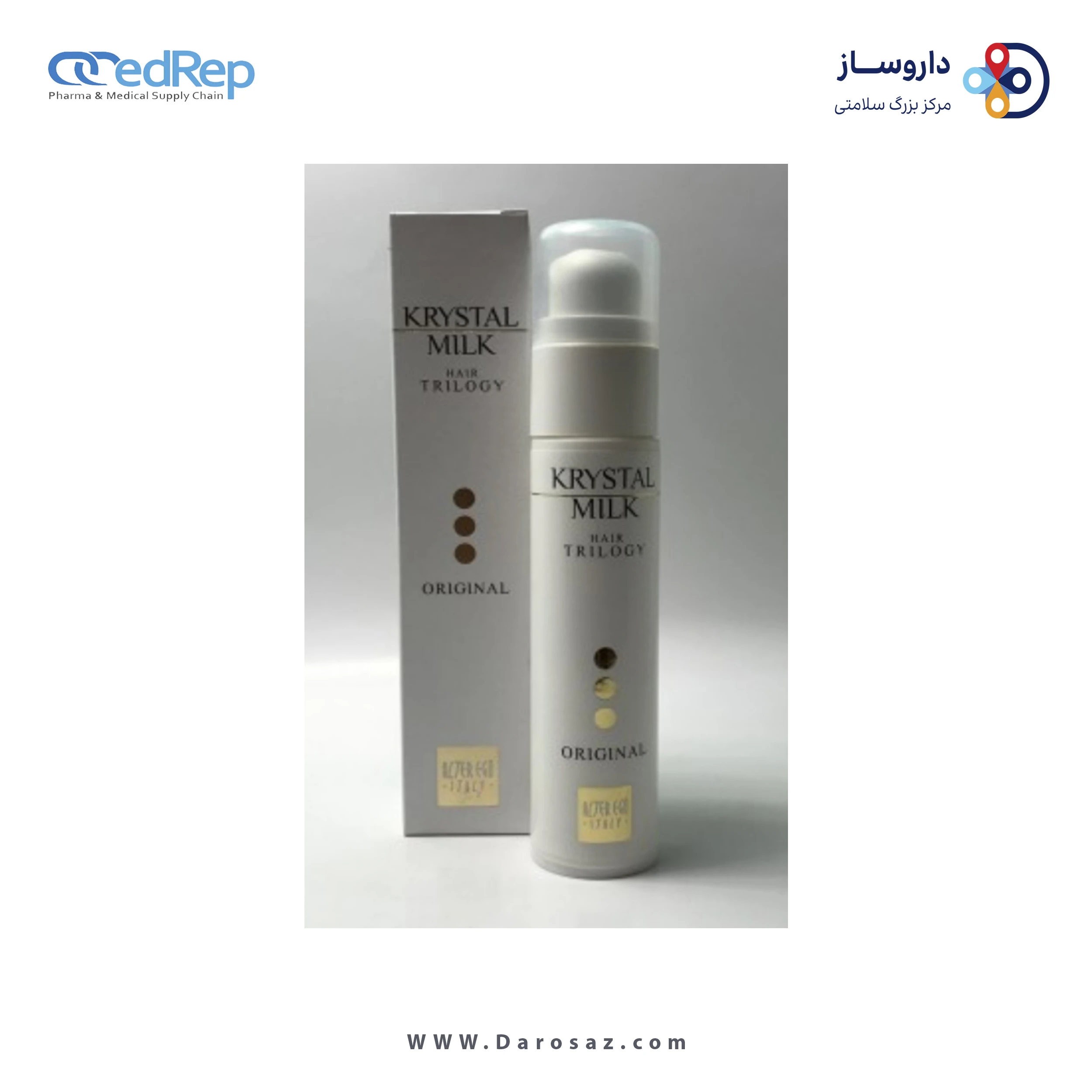 فراورده های حالت دهنده ،نرم کننده وتثبیت کننده آرایش مو (کرمها ، لوسیونها وروغنها) ALTER EGO Crystal Serum