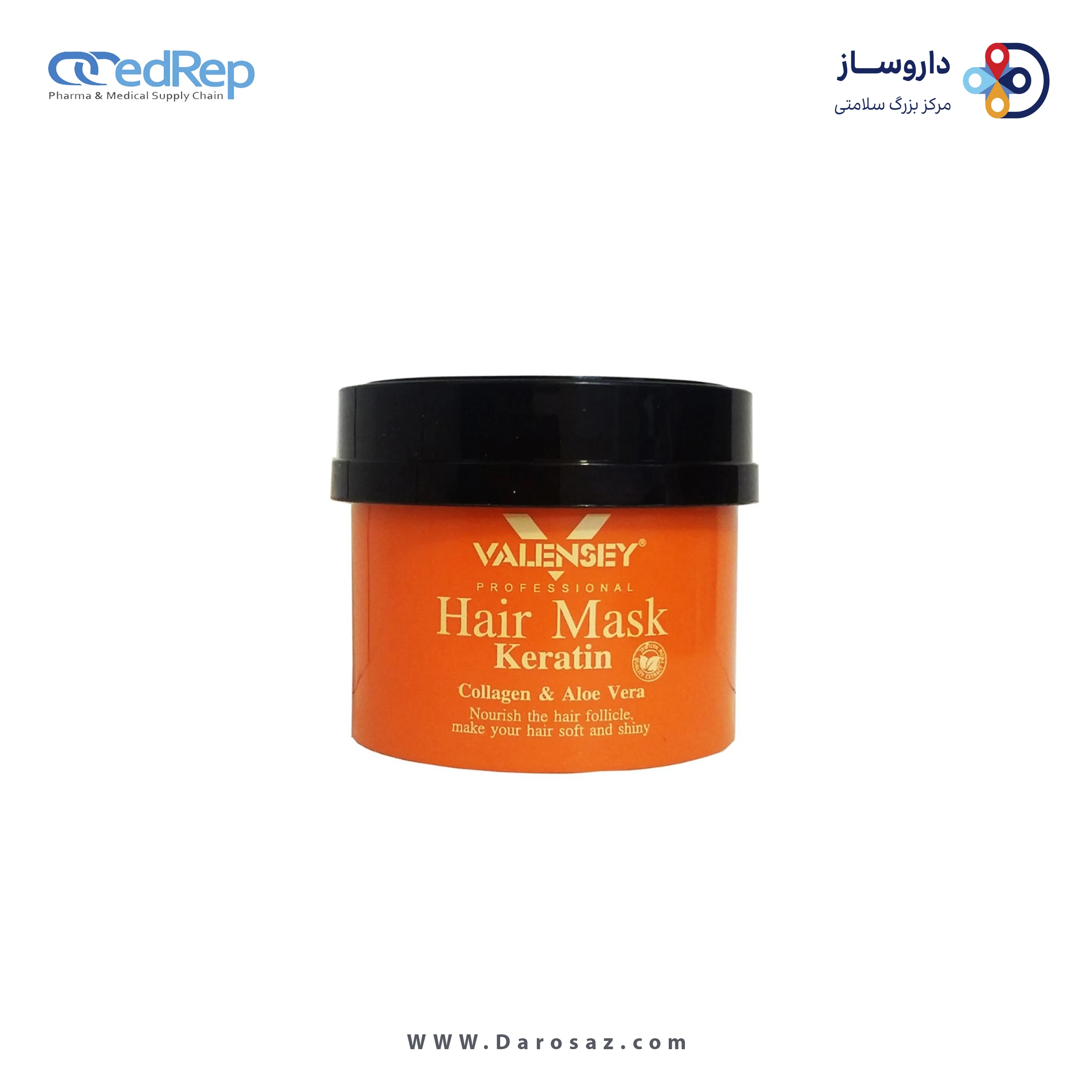 فراورده های حالت دهنده ،نرم کننده وتثبیت کننده آرایش مو (کرمها ، لوسیونها وروغنها) والنسی ماسک مو حاوی کراتین
