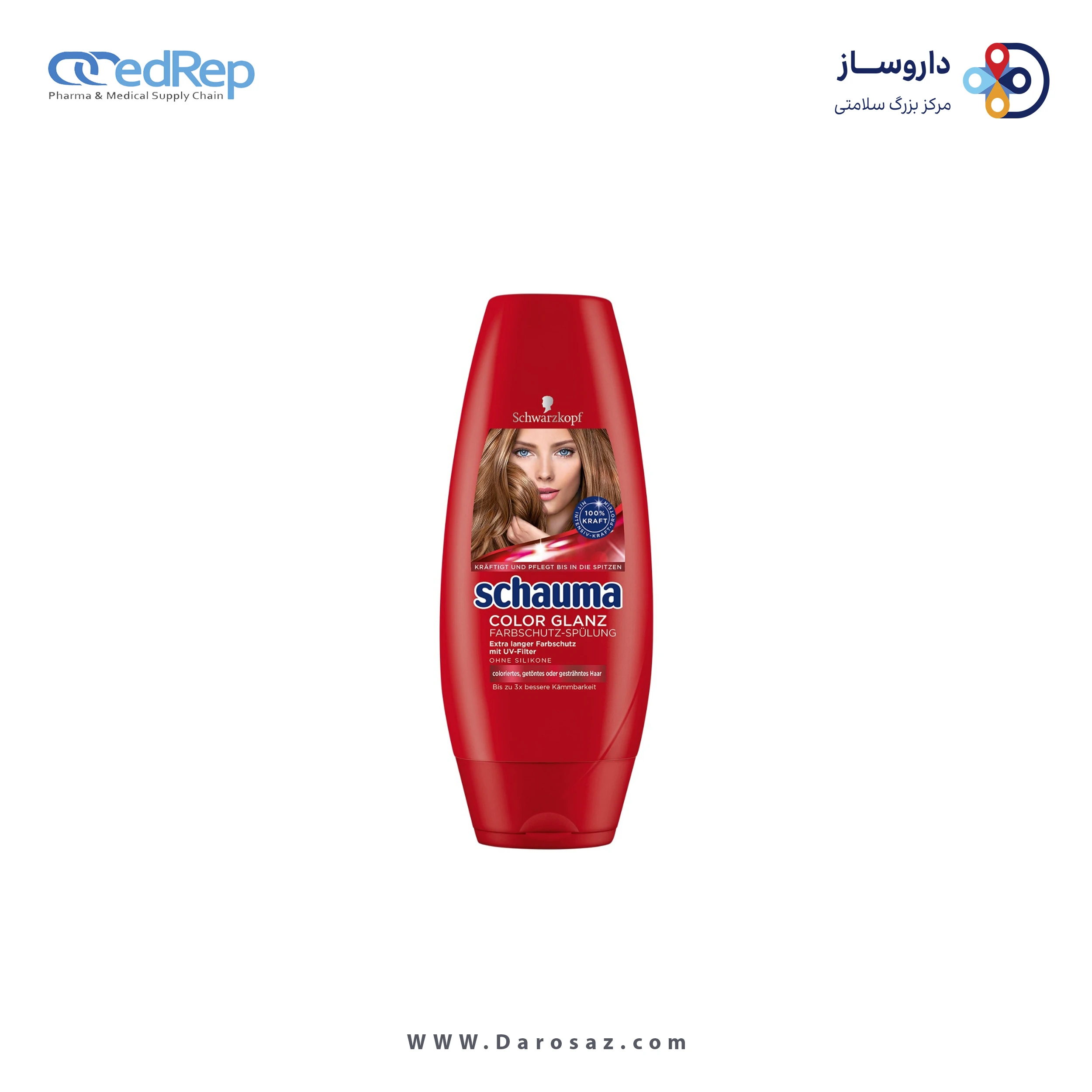 فراورده های حالت دهنده ،نرم کننده وتثبیت کننده آرایش مو (کرمها ، لوسیونها وروغنها) SCHAUMA Conditioner Color Shine