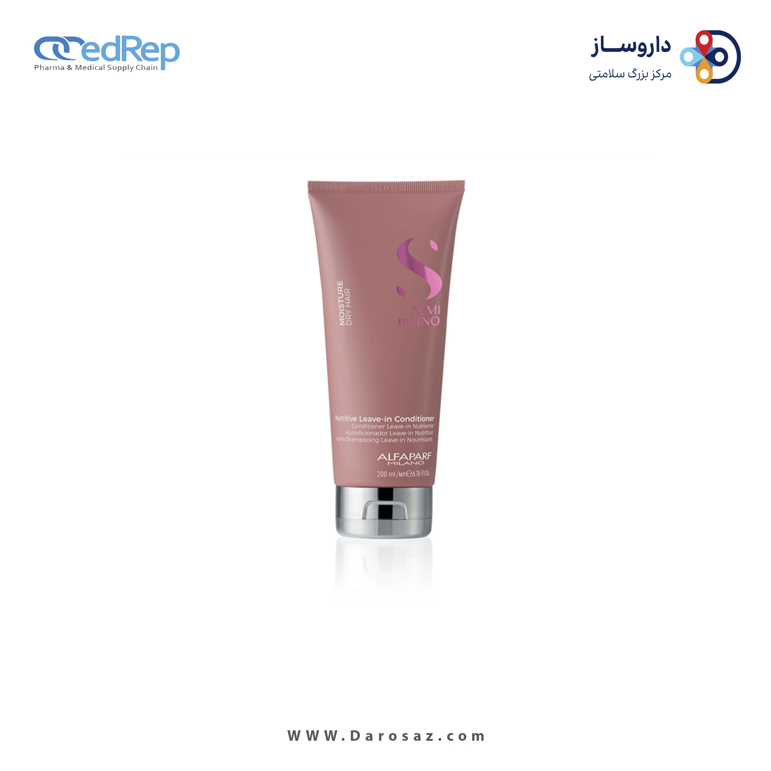 فراورده های حالت دهنده ،نرم کننده وتثبیت کننده آرایش مو (کرمها ، لوسیونها وروغنها) ALFA PARF MILANO SDL MOISTURE NUTRITIVE LEAVE IN CONDITIONER 250ML