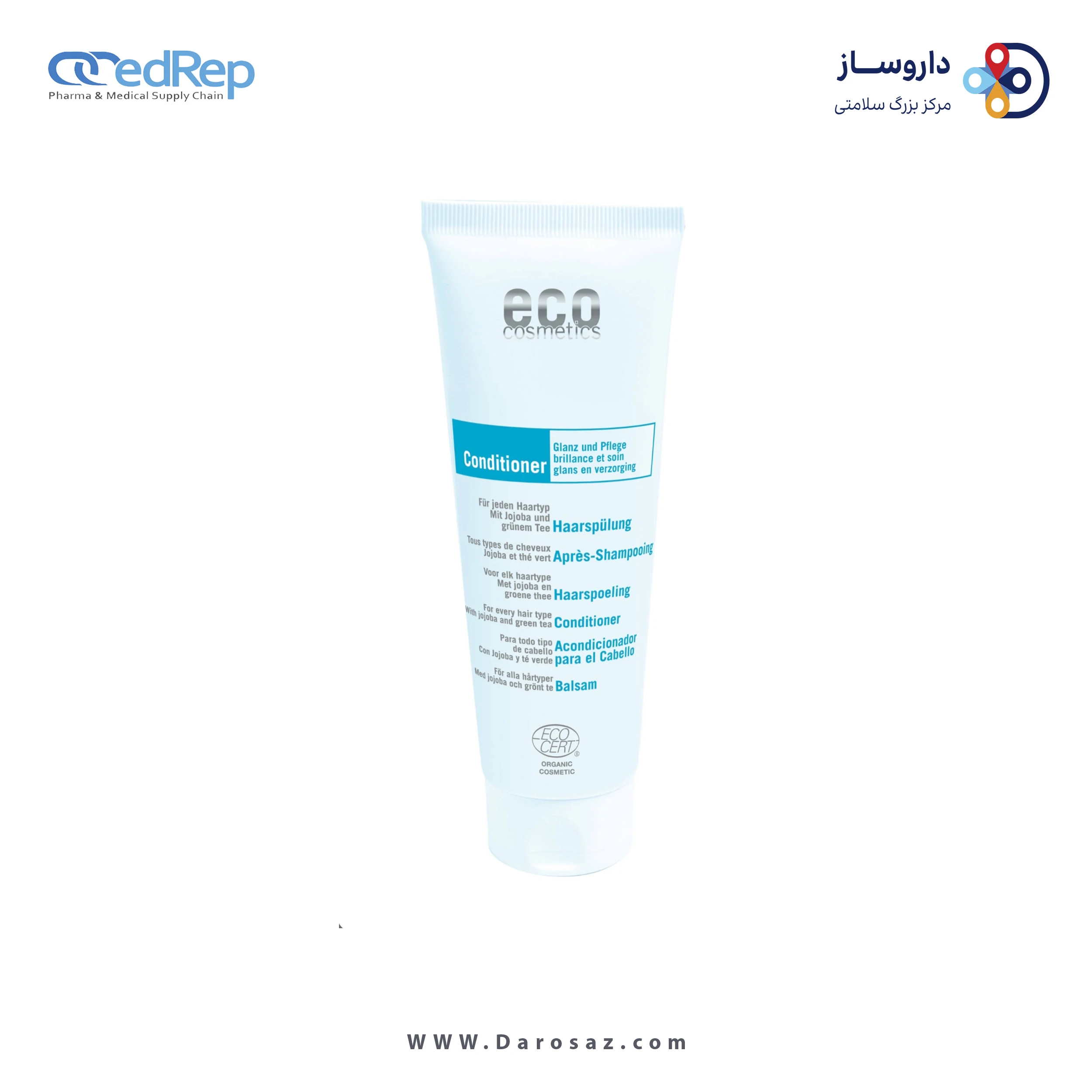 فراورده های حالت دهنده ،نرم کننده وتثبیت کننده آرایش مو (کرمها ، لوسیونها وروغنها) ECO COSMETICS Conditioner