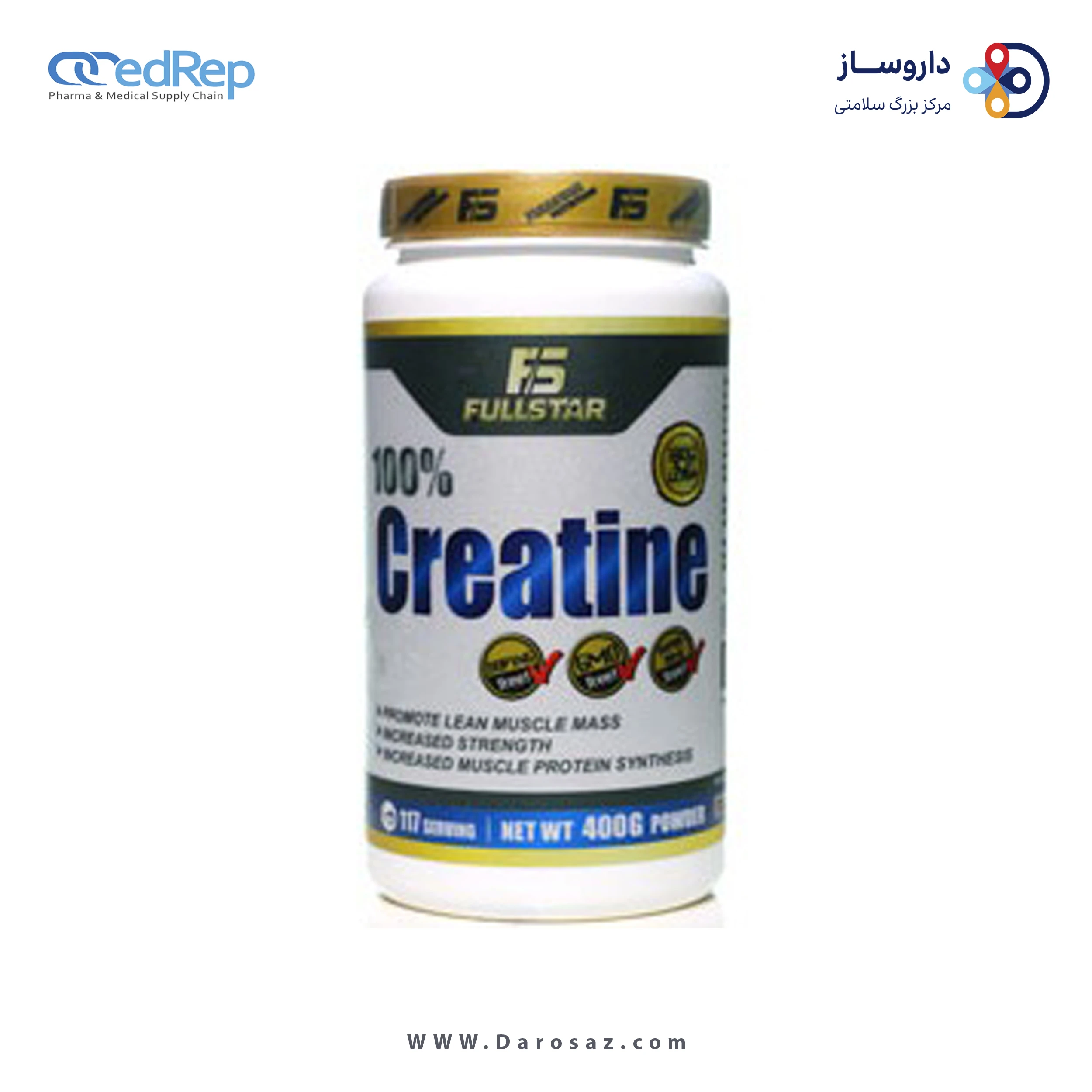 کراتین 100% 400 گرم پودر