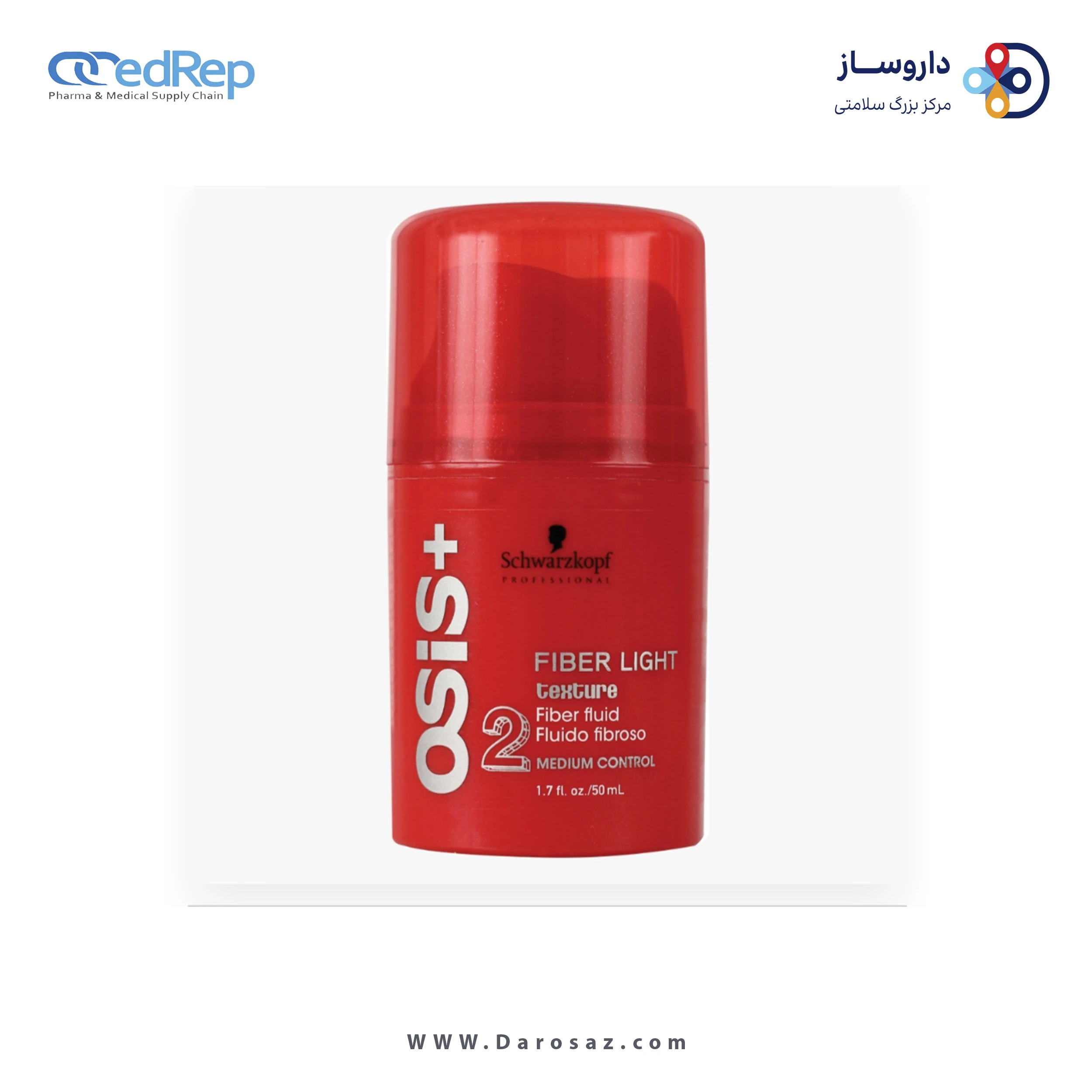 فراورده های حالت دهنده ،نرم کننده وتثبیت کننده آرایش مو (کرمها ، لوسیونها وروغنها) OSIS Fibre Light Texture Fibre Fluid