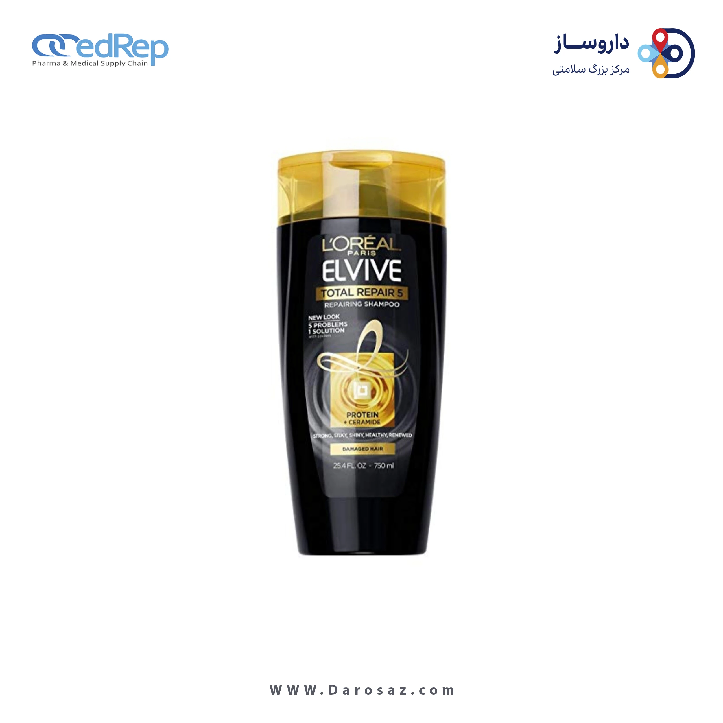 فراورده های حالت دهنده ،نرم کننده وتثبیت کننده آرایش مو (کرمها ، لوسیونها وروغنها) L'OREAL PARIS TOTAL REPAIR EXTREME CONDITIONER