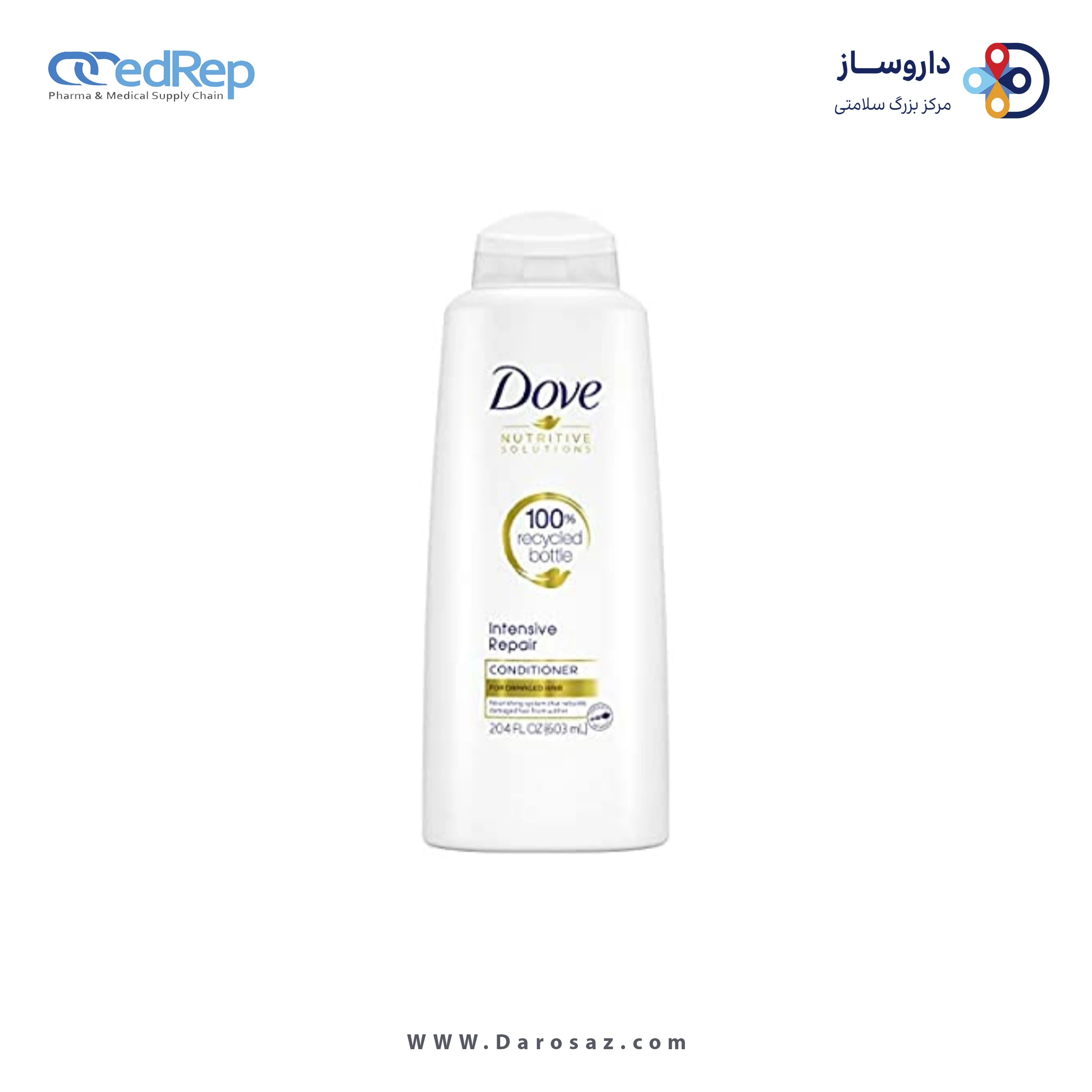 فراورده های حالت دهنده ،نرم کننده وتثبیت کننده آرایش مو (کرمها ، لوسیونها وروغنها) DOVE Damage Therapy Hair Conditioner Moisturizing