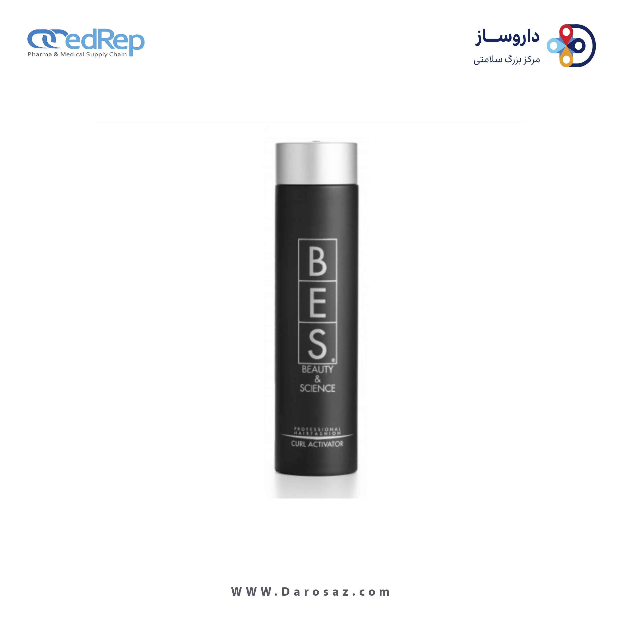 فراورده های حالت دهنده ،نرم کننده وتثبیت کننده آرایش مو (کرمها ، لوسیونها وروغنها) BES PROFESSIONAL HAIR FASHION CURL ACTIVATOR