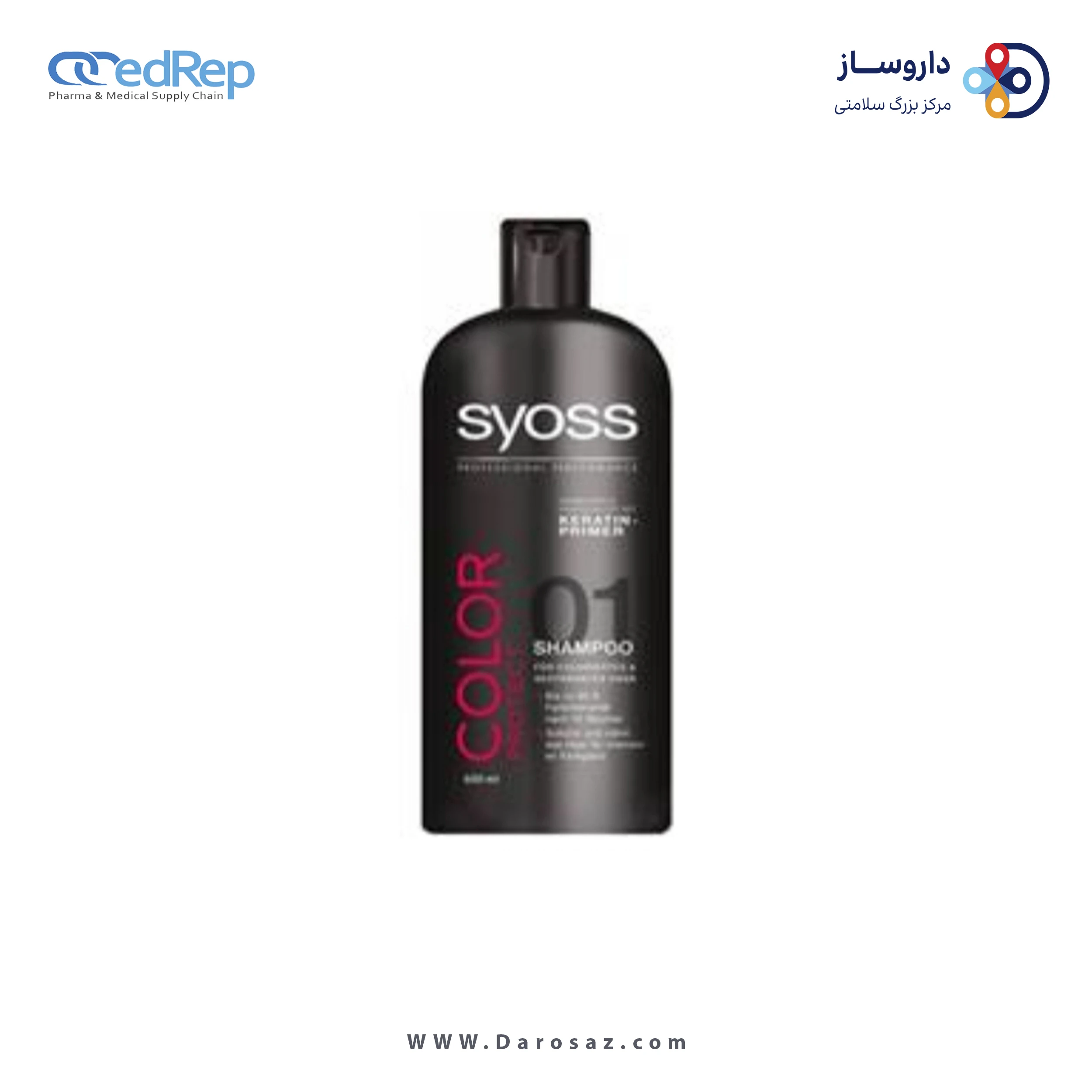 فراورده های حالت دهنده ،نرم کننده وتثبیت کننده آرایش مو (کرمها ، لوسیونها وروغنها) SYOSS Color Protect Conditioner
