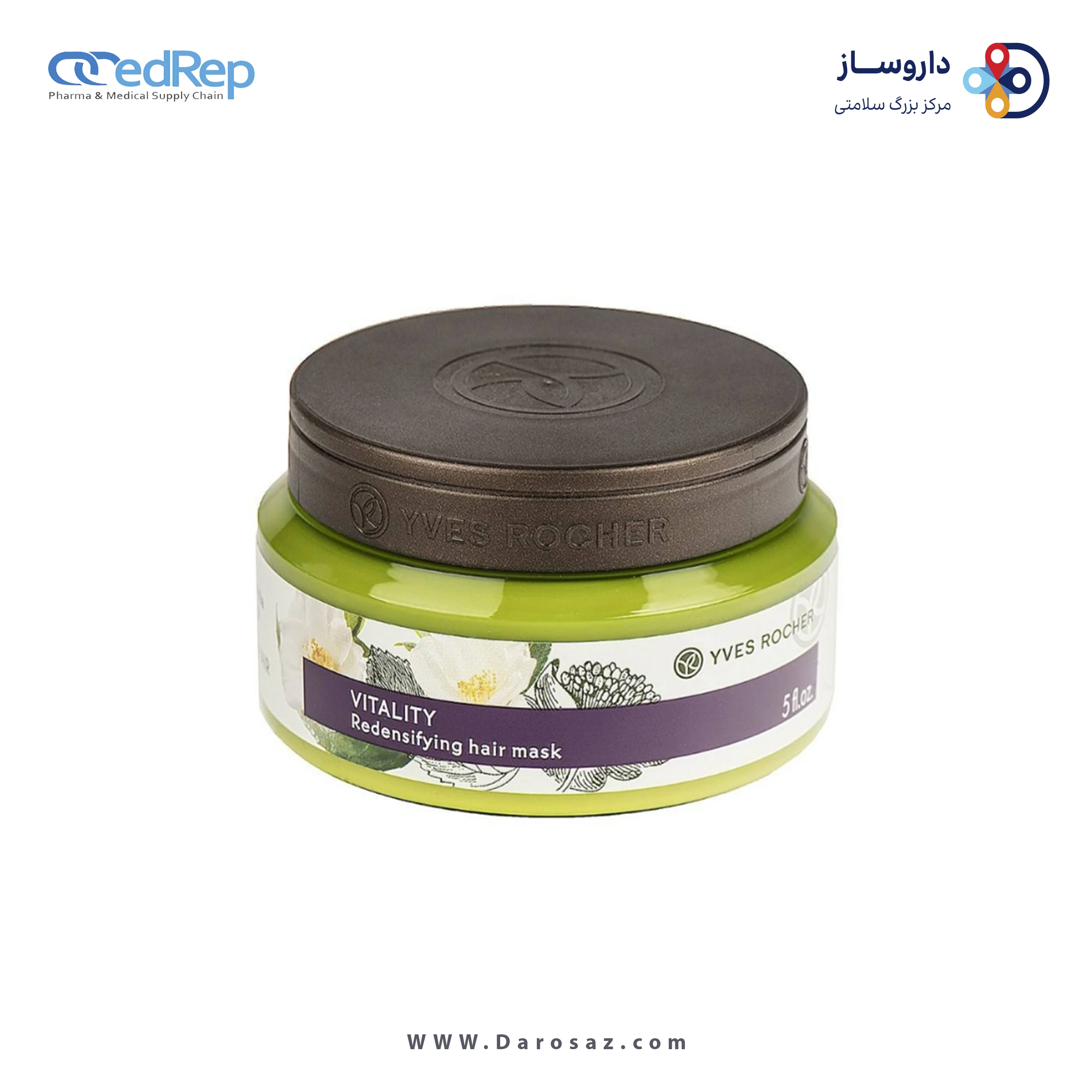فراورده های حالت دهنده ،نرم کننده وتثبیت کننده آرایش مو (کرمها ، لوسیونها وروغنها) YVES ROCHER ANTI AGING REDENSIFYING MASK