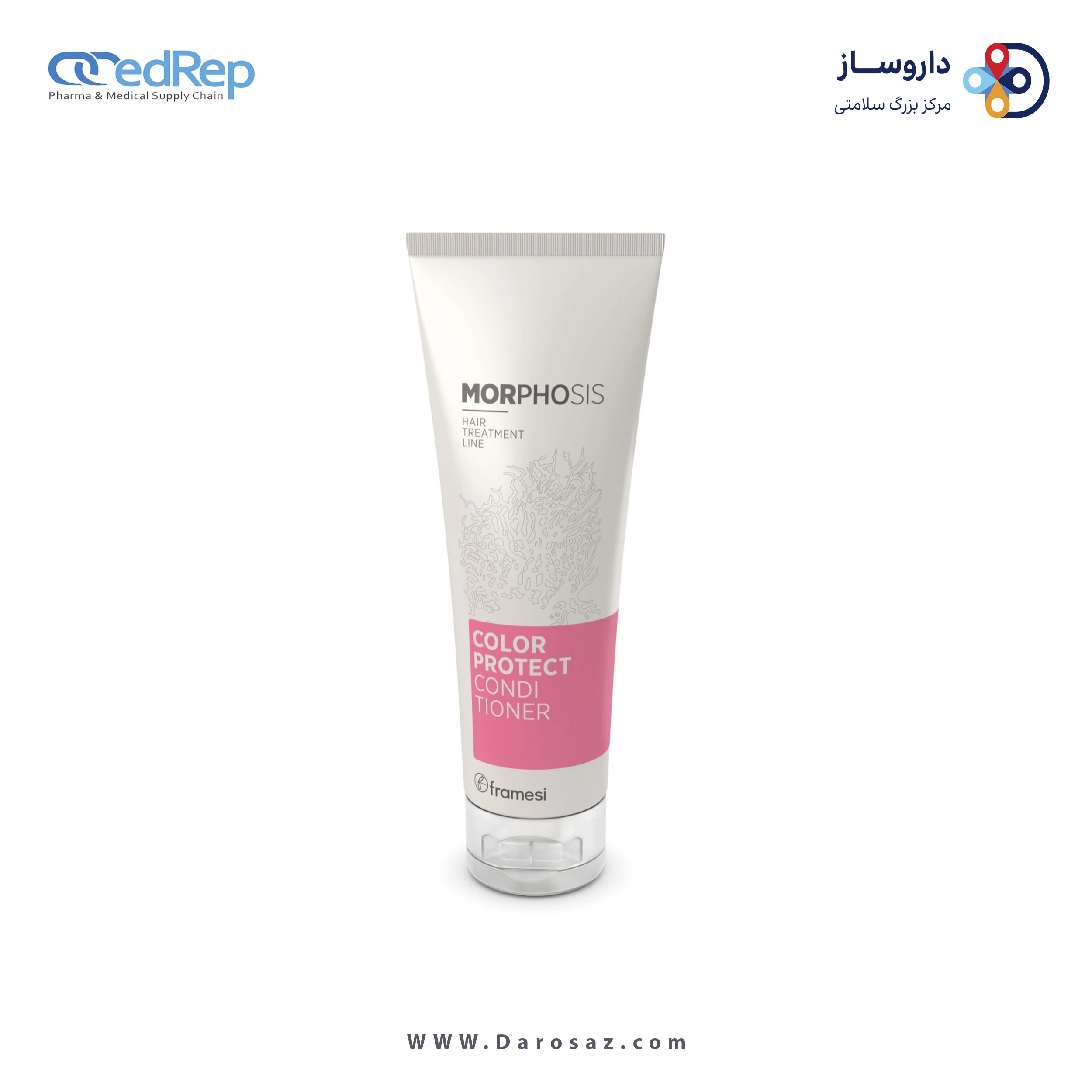 فراورده های حالت دهنده ،نرم کننده وتثبیت کننده آرایش مو (کرمها ، لوسیونها وروغنها) FARMASI MORPHOSIS COLOR PROTECT CONDITIONER 250ml