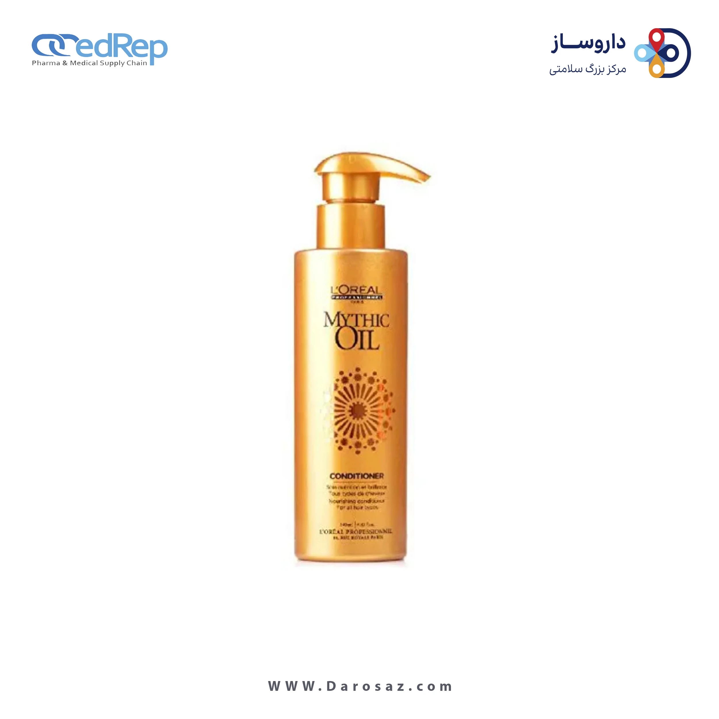 فراورده های حالت دهنده ،نرم کننده وتثبیت کننده آرایش مو (کرمها ، لوسیونها وروغنها) L'OREAL PROFESSIONNEL Mythic Oil Conditioner For All Hair Types