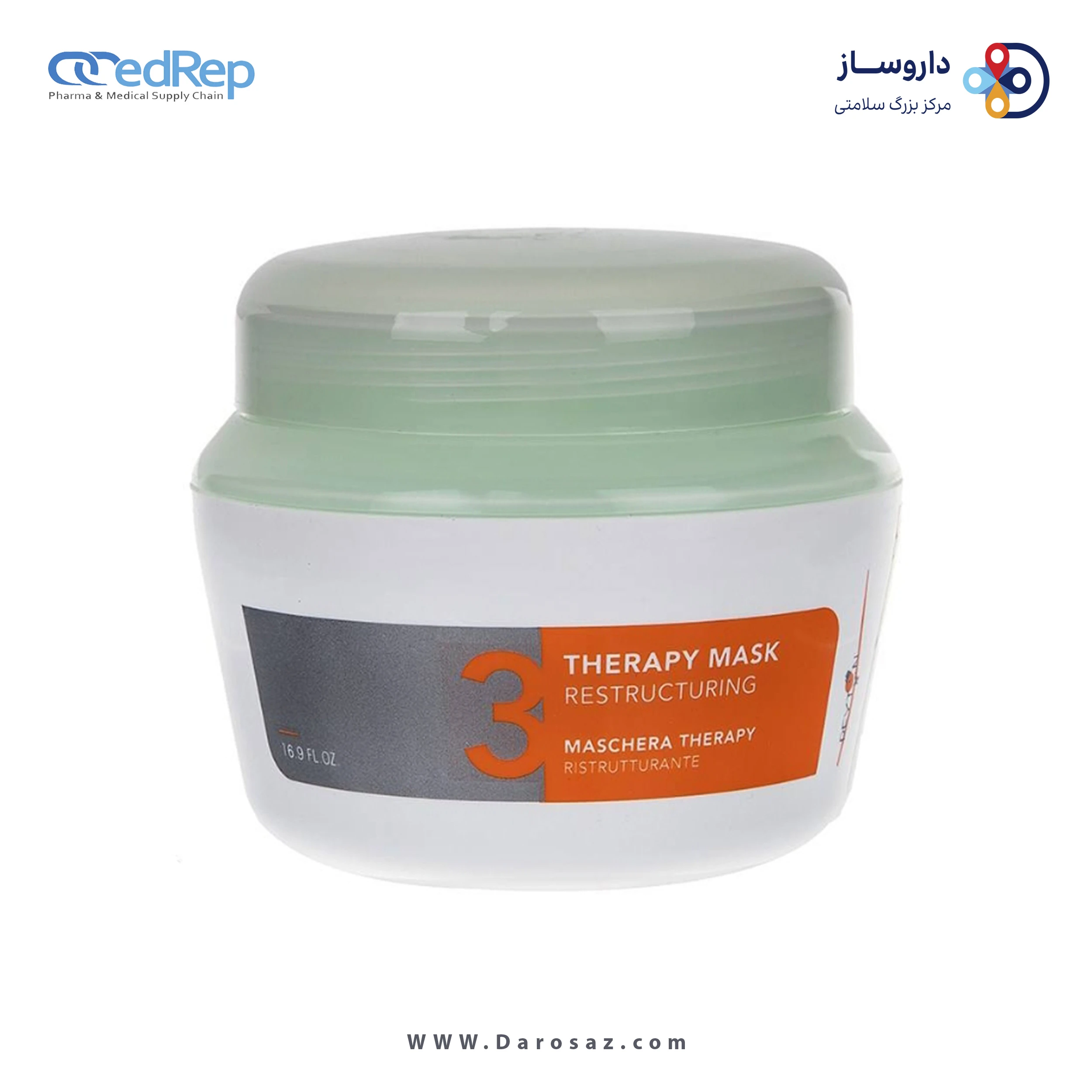 فراورده های حالت دهنده ،نرم کننده وتثبیت کننده آرایش مو (کرمها ، لوسیونها وروغنها) REYTON THERAPY MASK 1000ML