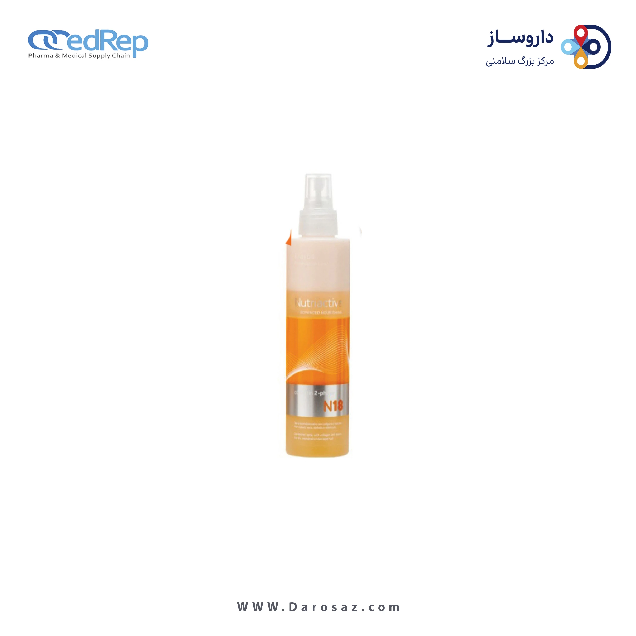 فراورده های حالت دهنده ،نرم کننده وتثبیت کننده آرایش مو (کرمها ، لوسیونها وروغنها) ERAYBA collastin 2phase