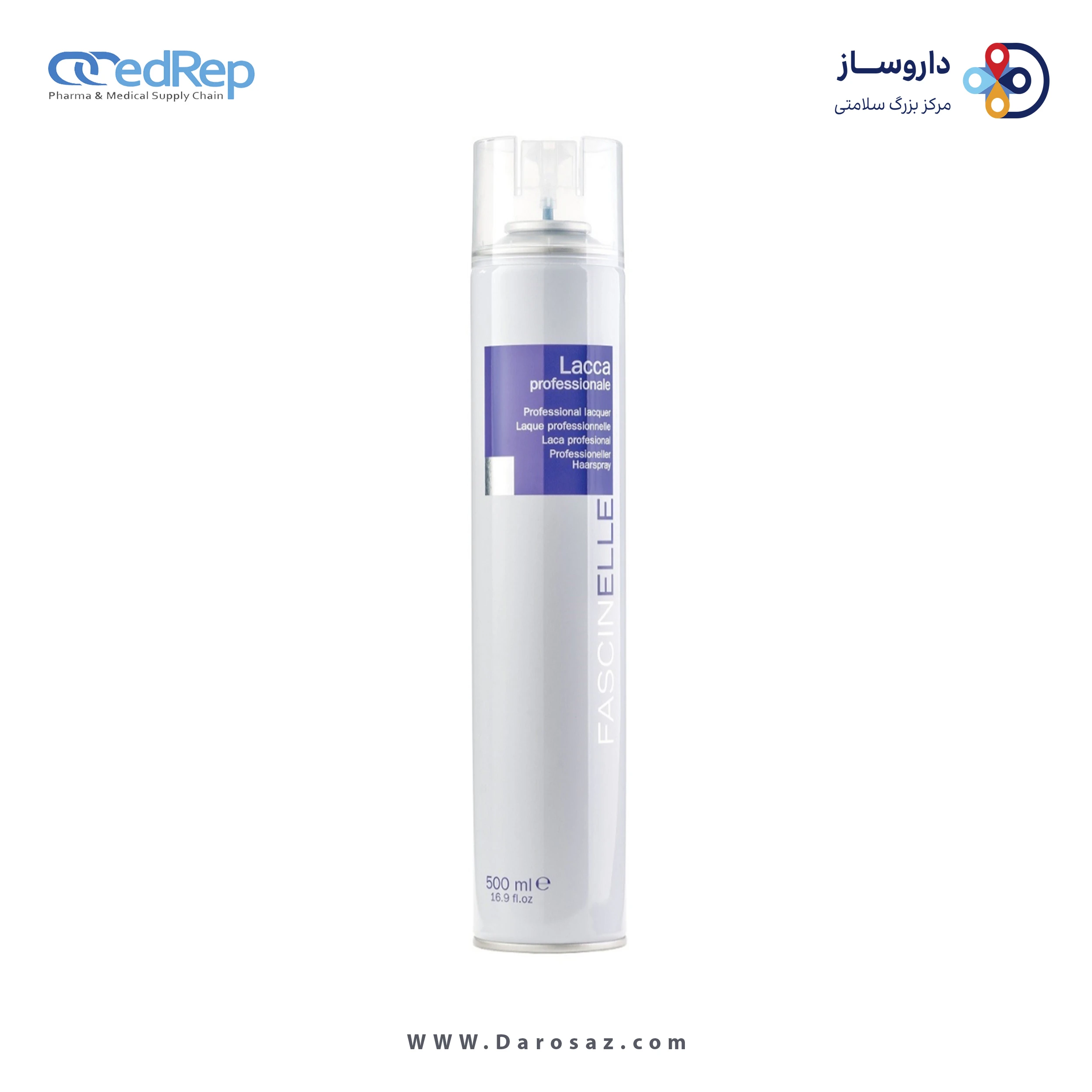 فراورده های حالت دهنده ،نرم کننده وتثبیت کننده آرایش مو (کرمها ، لوسیونها وروغنها) FASCINELLE LACCA PROFESSIONAL PROFESSIONAL LACQUER
