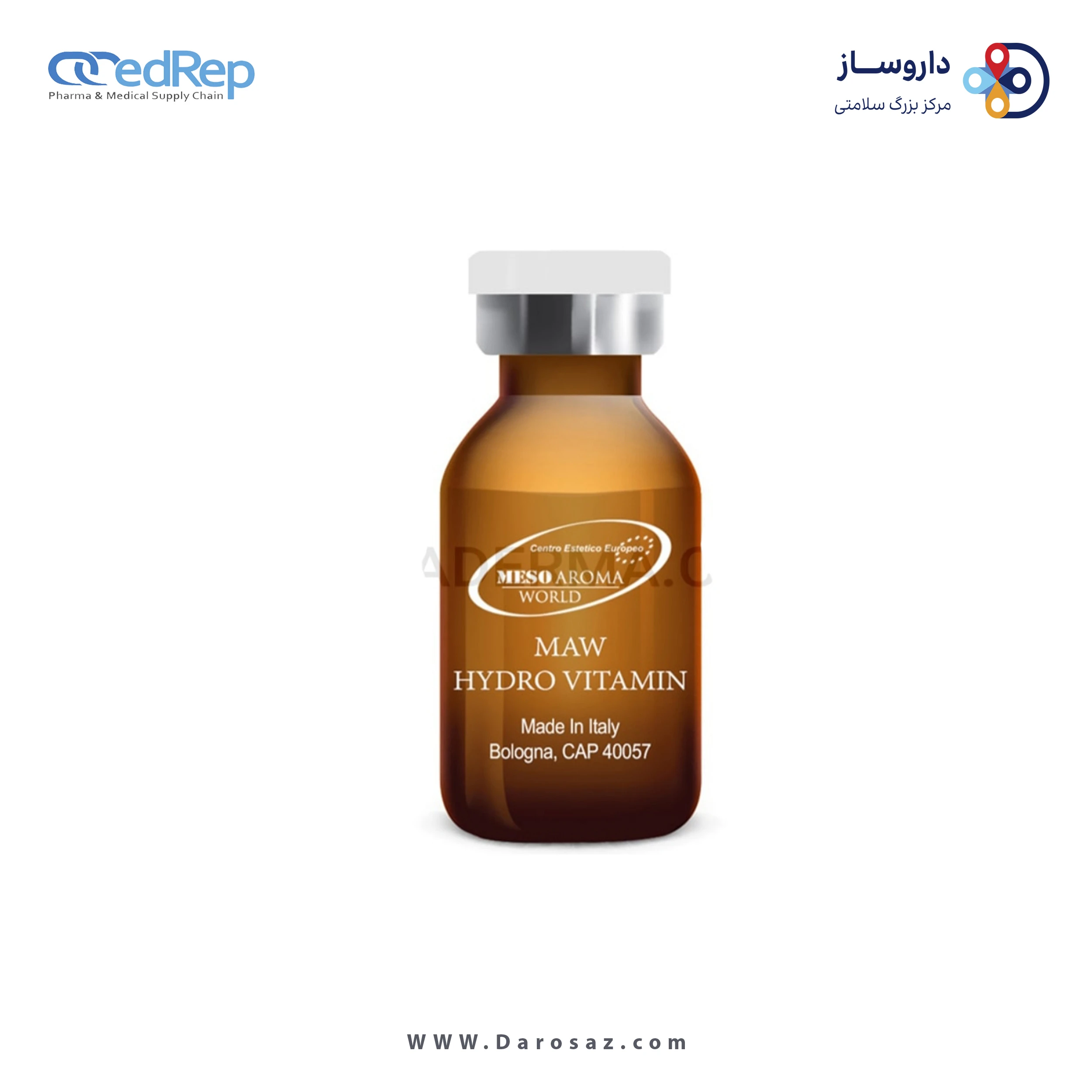 فراورده های حالت دهنده ،نرم کننده وتثبیت کننده آرایش مو (کرمها ، لوسیونها وروغنها) MESOAROMA WORLD HYDROVITAMIN
