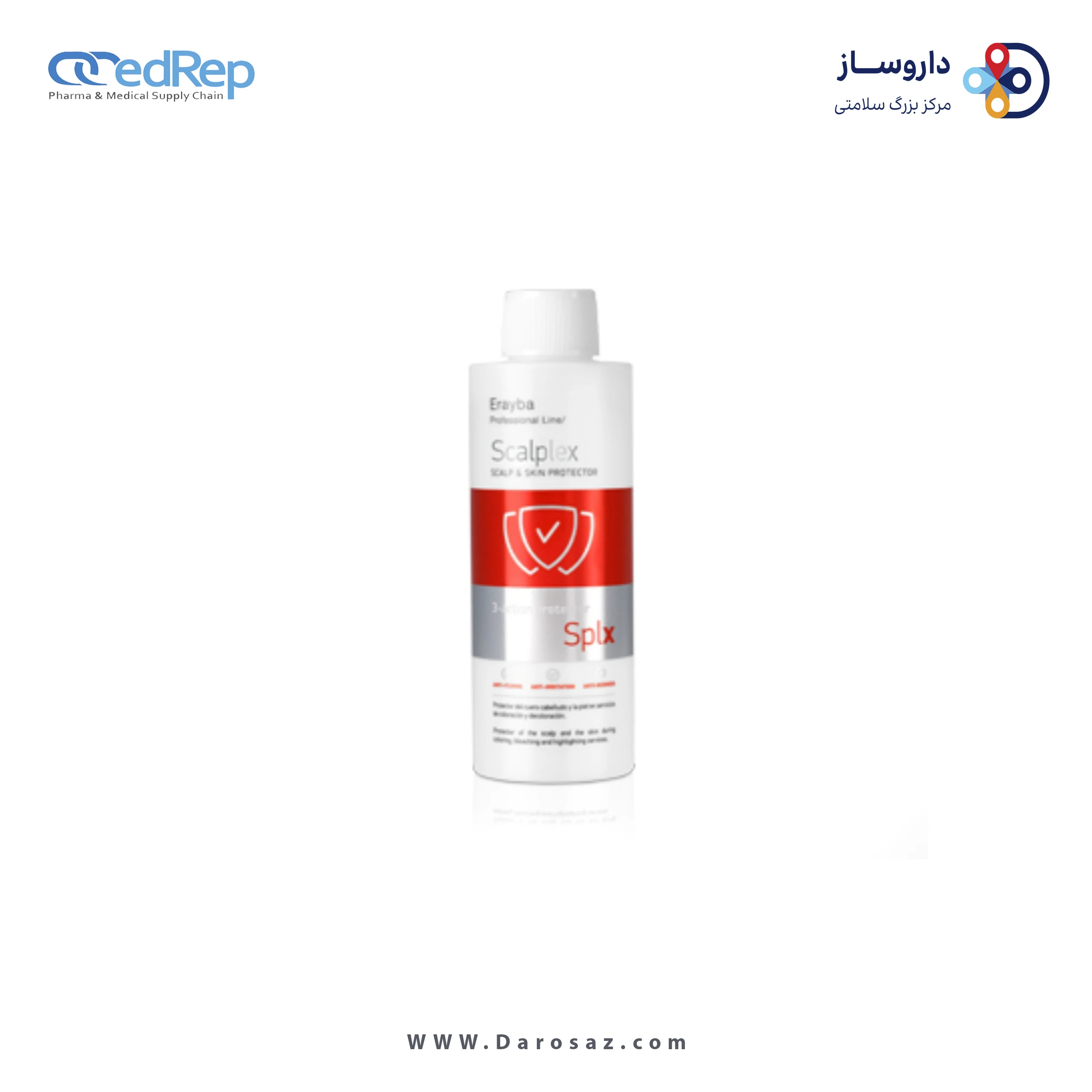 فراورده های حالت دهنده ،نرم کننده وتثبیت کننده آرایش مو (کرمها ، لوسیونها وروغنها) ERAYBA Scalplex 150ml
