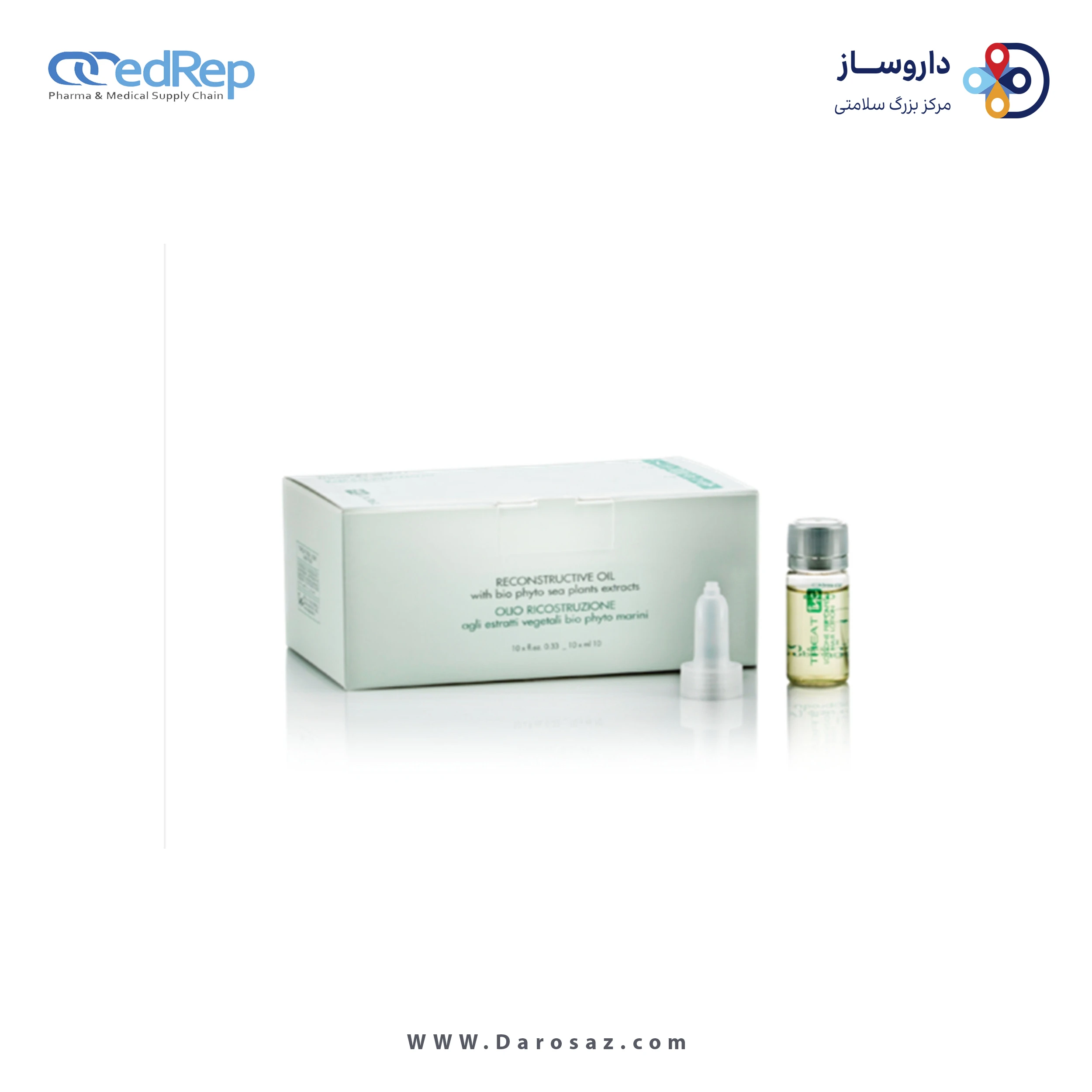 فراورده های حالت دهنده ،نرم کننده وتثبیت کننده آرایش مو (کرمها ، لوسیونها وروغنها) ING Reconstructive Oil (Treat Olio Ricostruzione 10ml