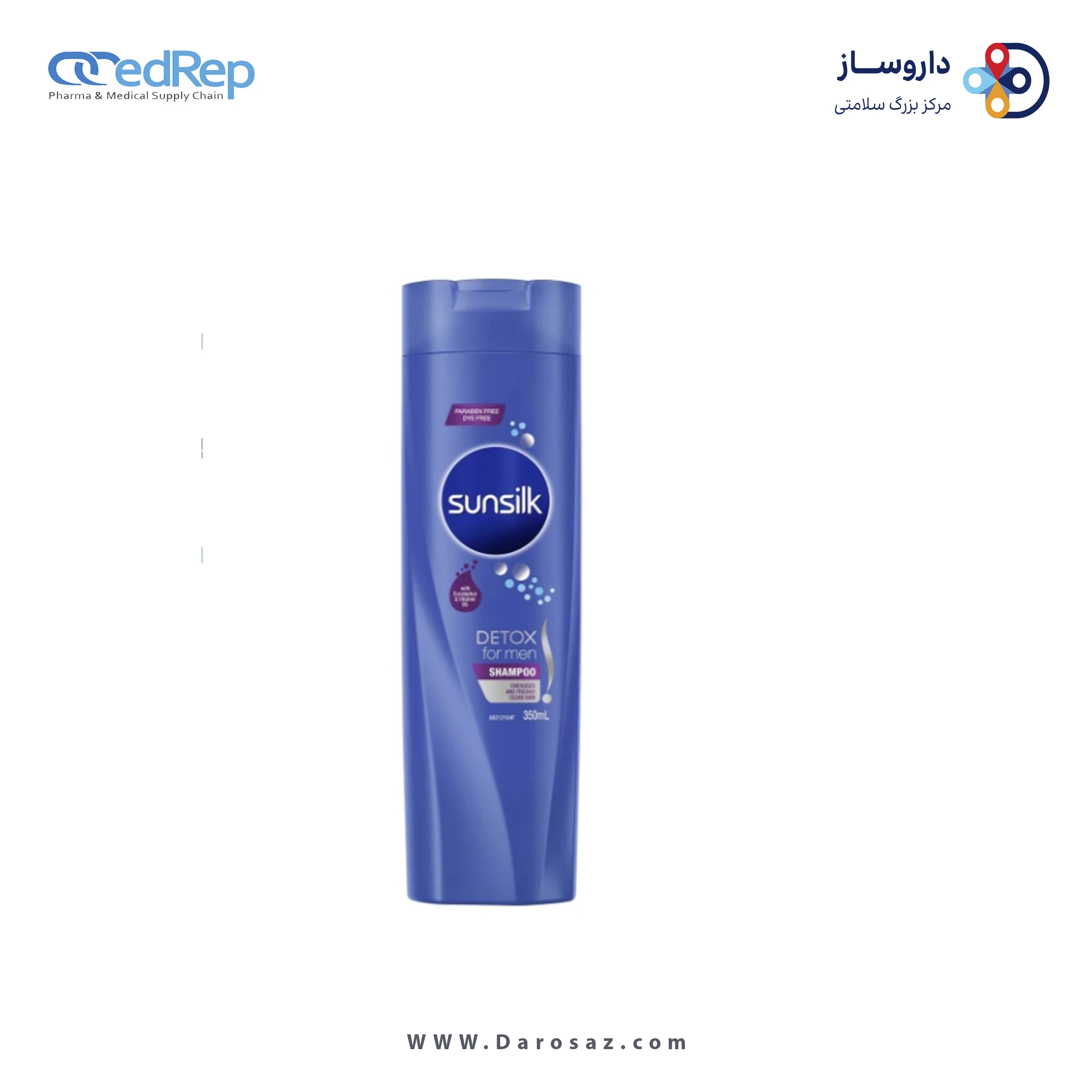 فراورده های حالت دهنده ،نرم کننده وتثبیت کننده آرایش مو (کرمها ، لوسیونها وروغنها) SUNSILK Detox Conditioner 350ml