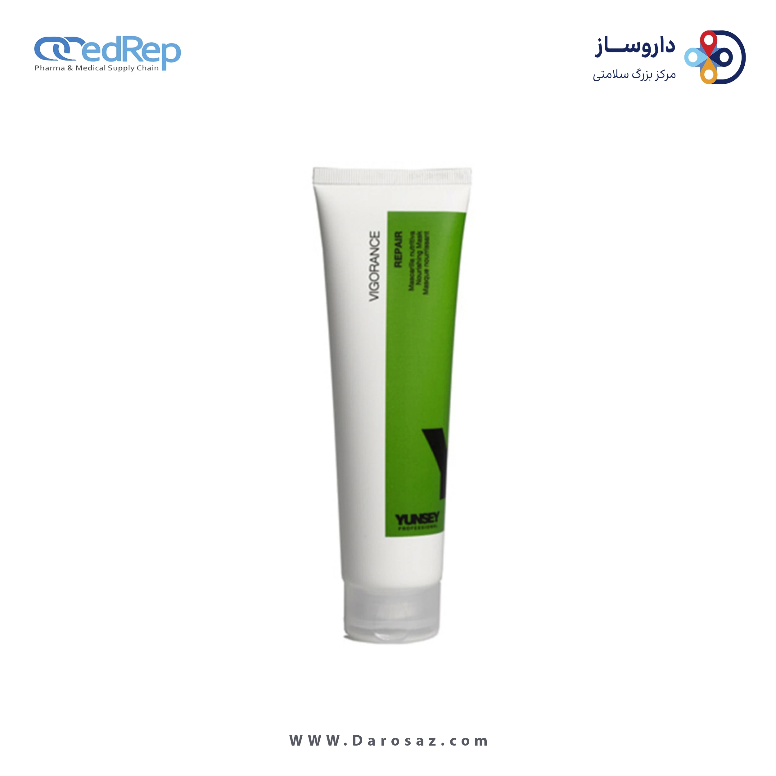 فراورده های حالت دهنده ،نرم کننده وتثبیت کننده آرایش مو (کرمها ، لوسیونها وروغنها) YUNSEY Professional Vigorance Repair Nourishing Mask 150ml
