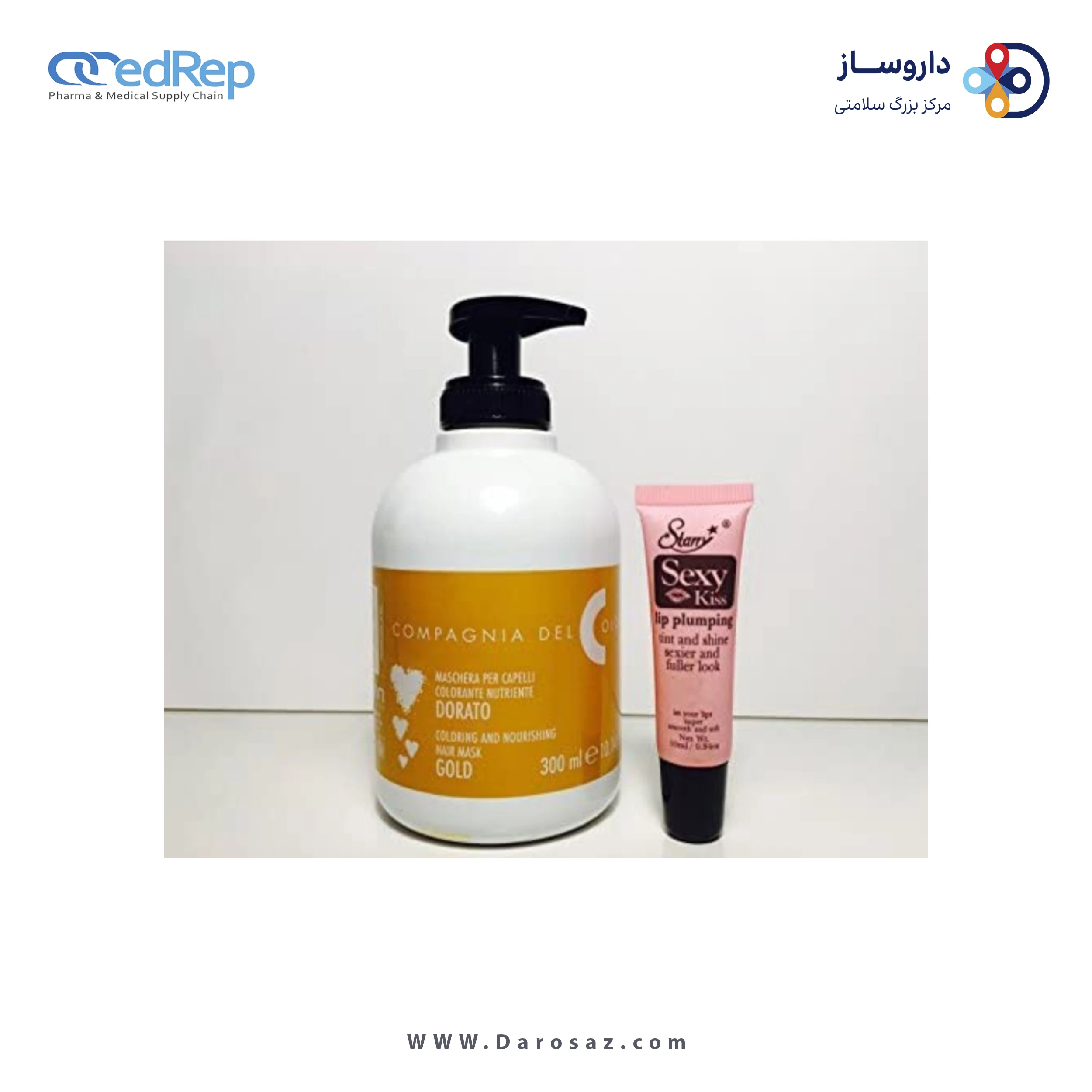 فراورده های حالت دهنده ،نرم کننده وتثبیت کننده آرایش مو (کرمها ، لوسیونها وروغنها) COMPAGNIA DEL COLORE Coloring And Nourishing Hair Mask