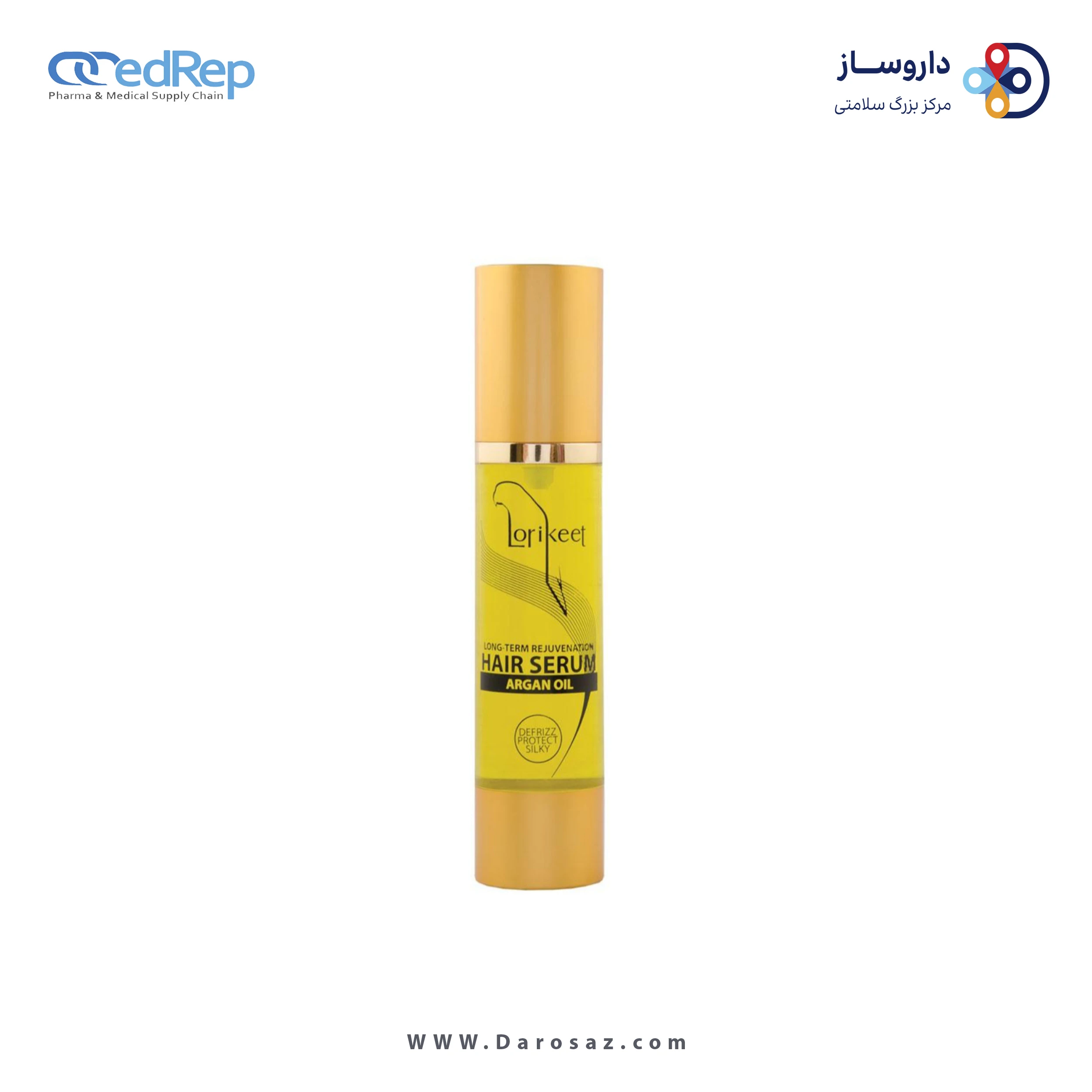 فراورده های حالت دهنده ،نرم کننده وتثبیت کننده آرایش مو (کرمها ، لوسیونها وروغنها) LORIKEET HAIR MASK ARGAN OIL